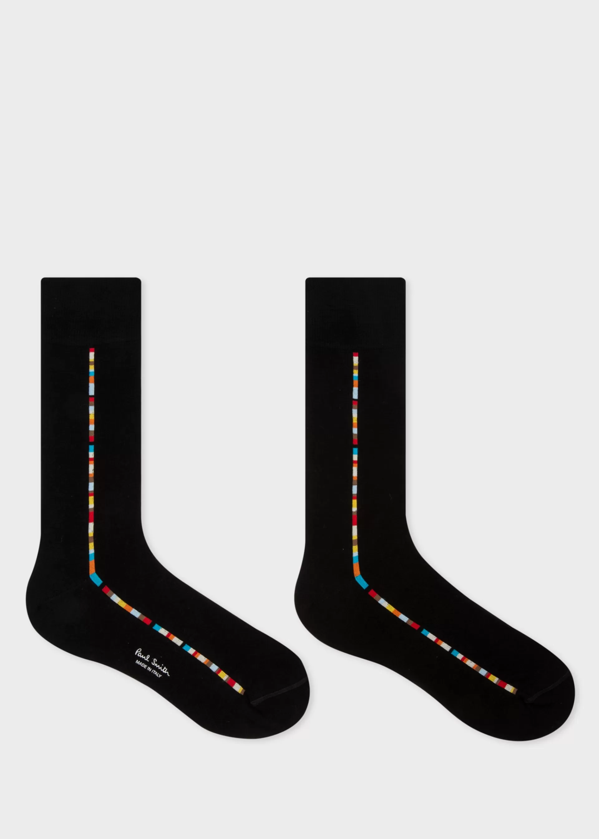 'Signature Stripe' Central Trim Socks>Paul Smith Fashion