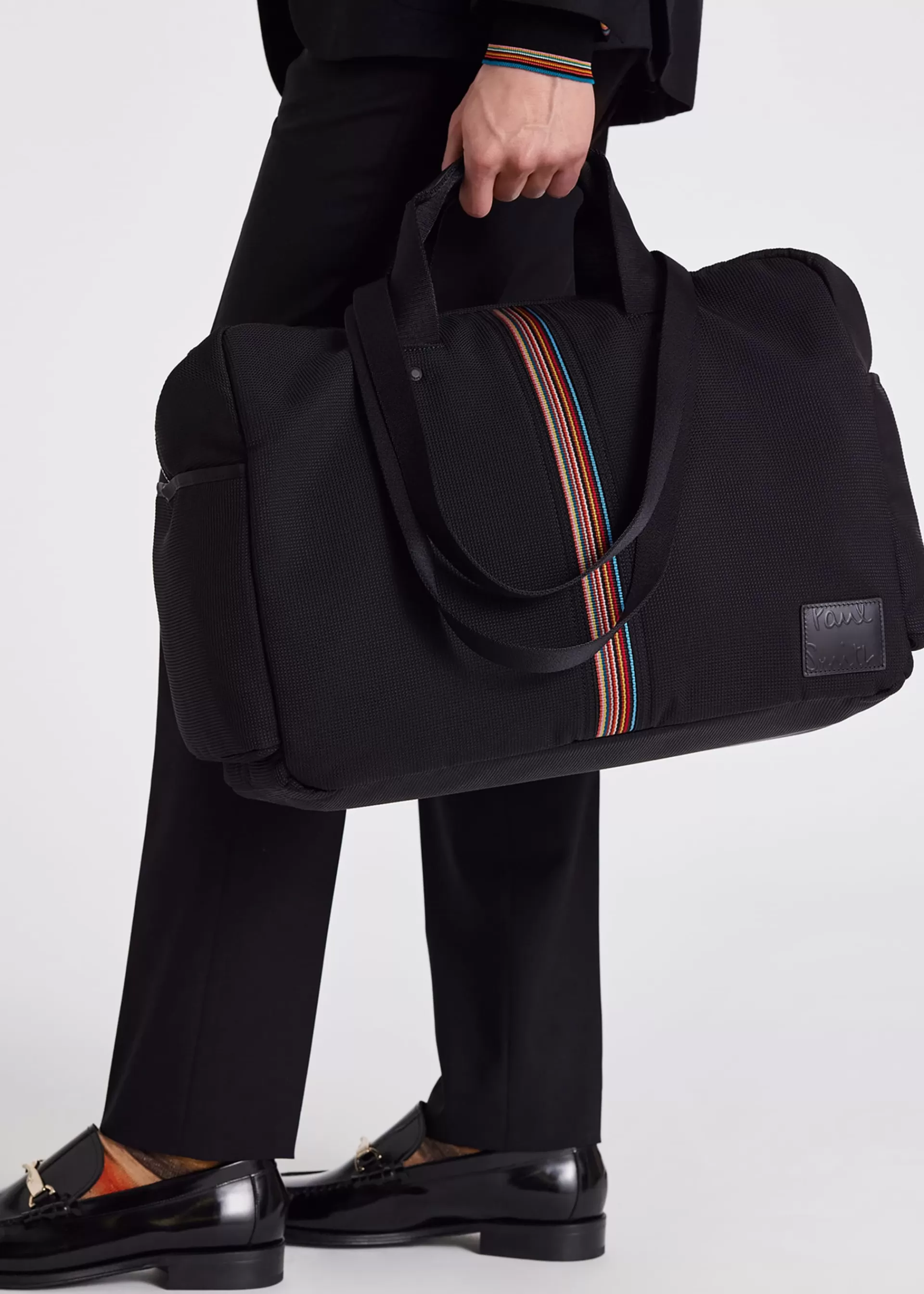 'Signature Stripe' Holdall Bag>Paul Smith Flash Sale