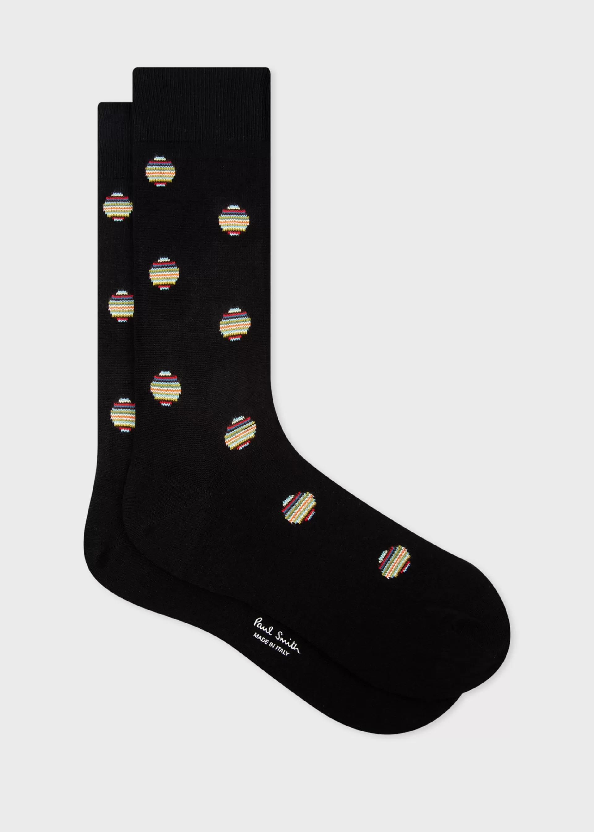 'Signature Stripe Polka Dot' Socks>Paul Smith Best