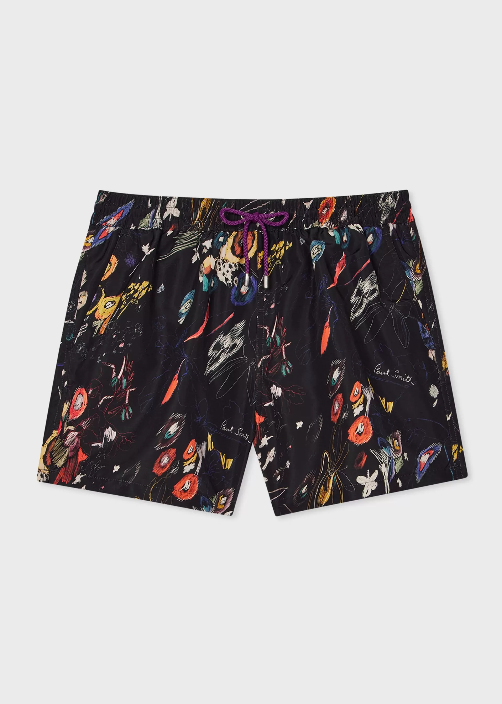 'Sketchbook Botanical' Swim Shorts>Paul Smith Hot