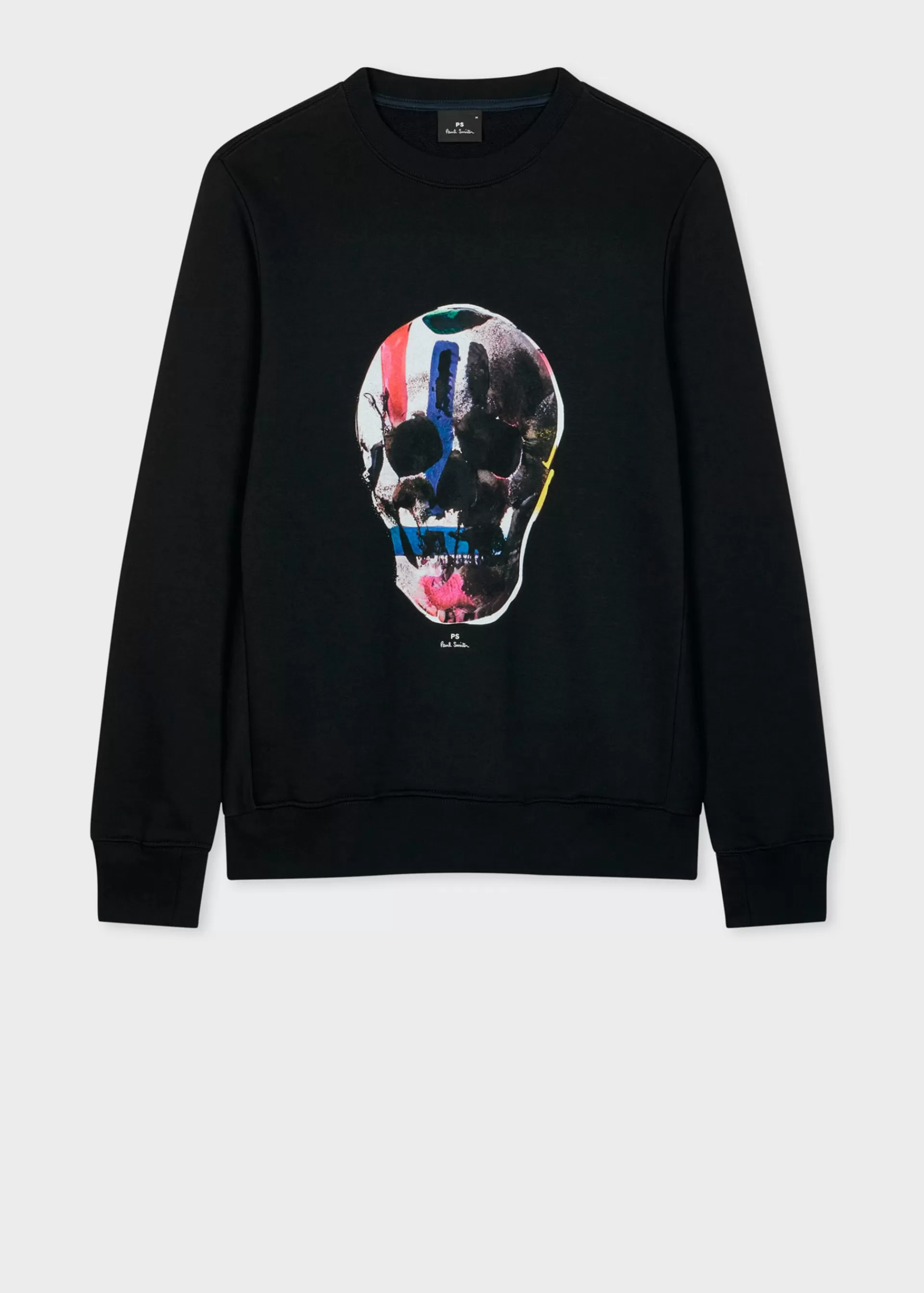 'Skull' Organic Cotton Sweatshirt>Paul Smith Clearance