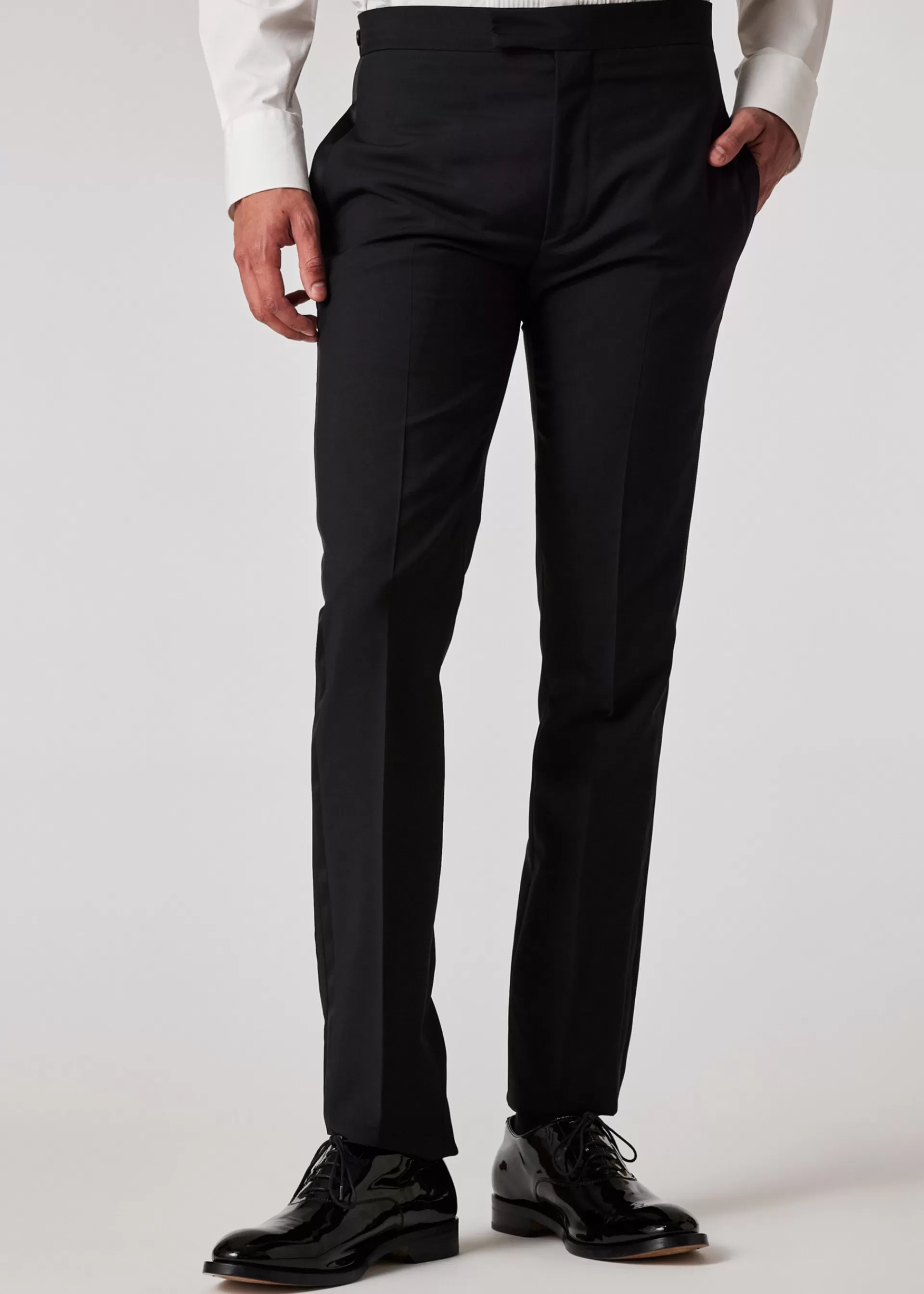 Slim-Fit Wool-Mohair Evening Pants>Paul Smith Flash Sale