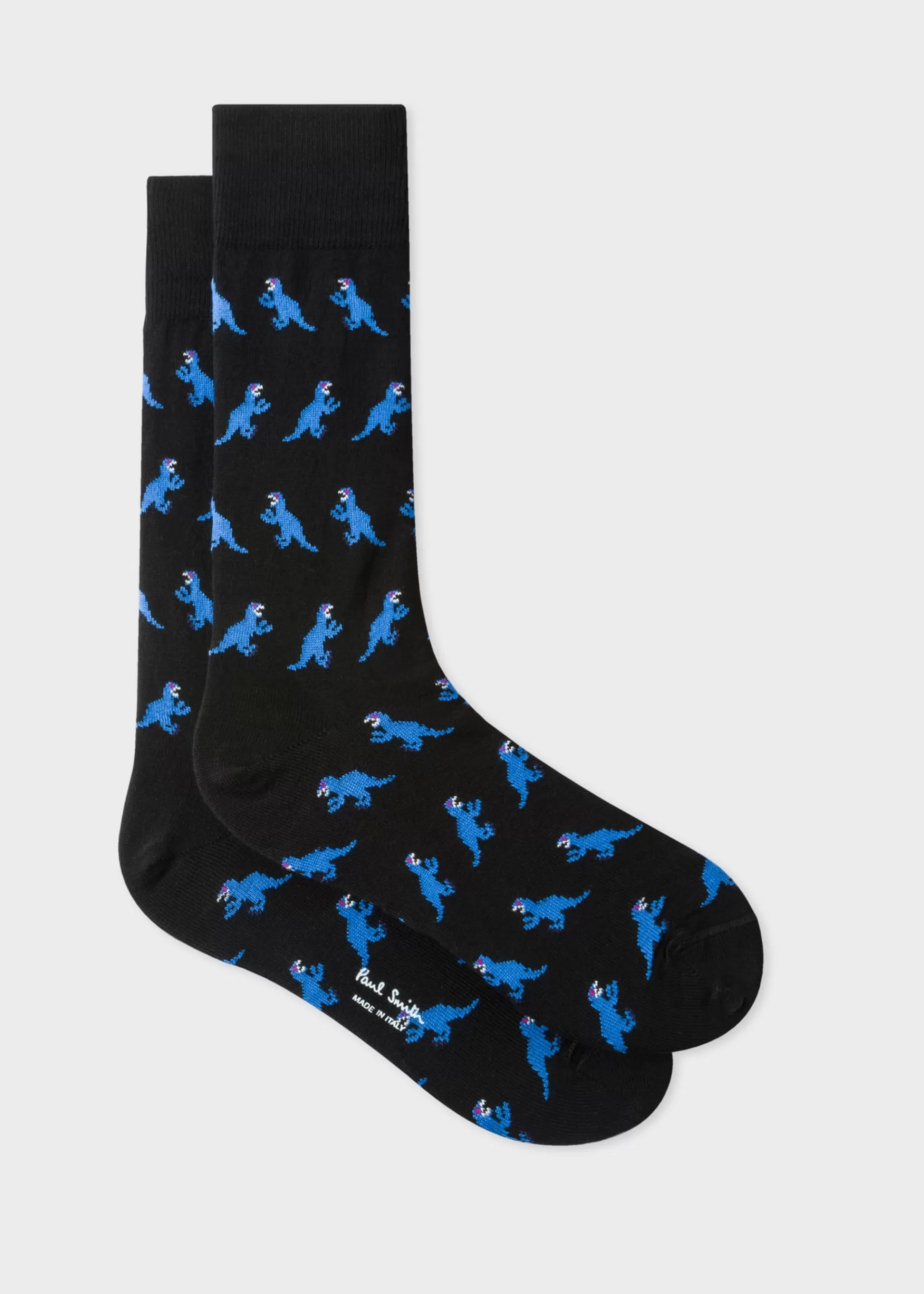 Small 'Dino' Motif Socks>Paul Smith Online