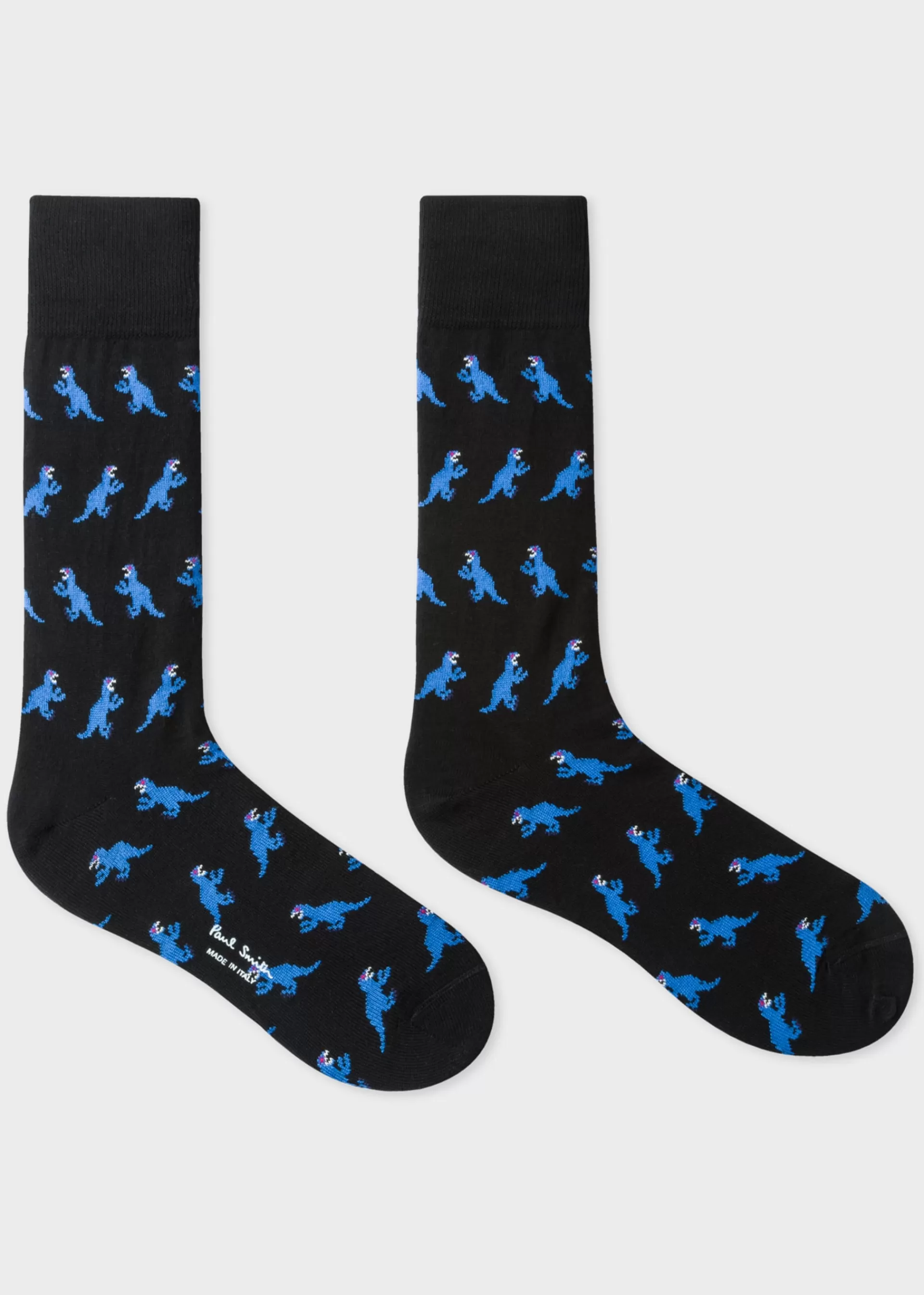 Small 'Dino' Motif Socks>Paul Smith Online