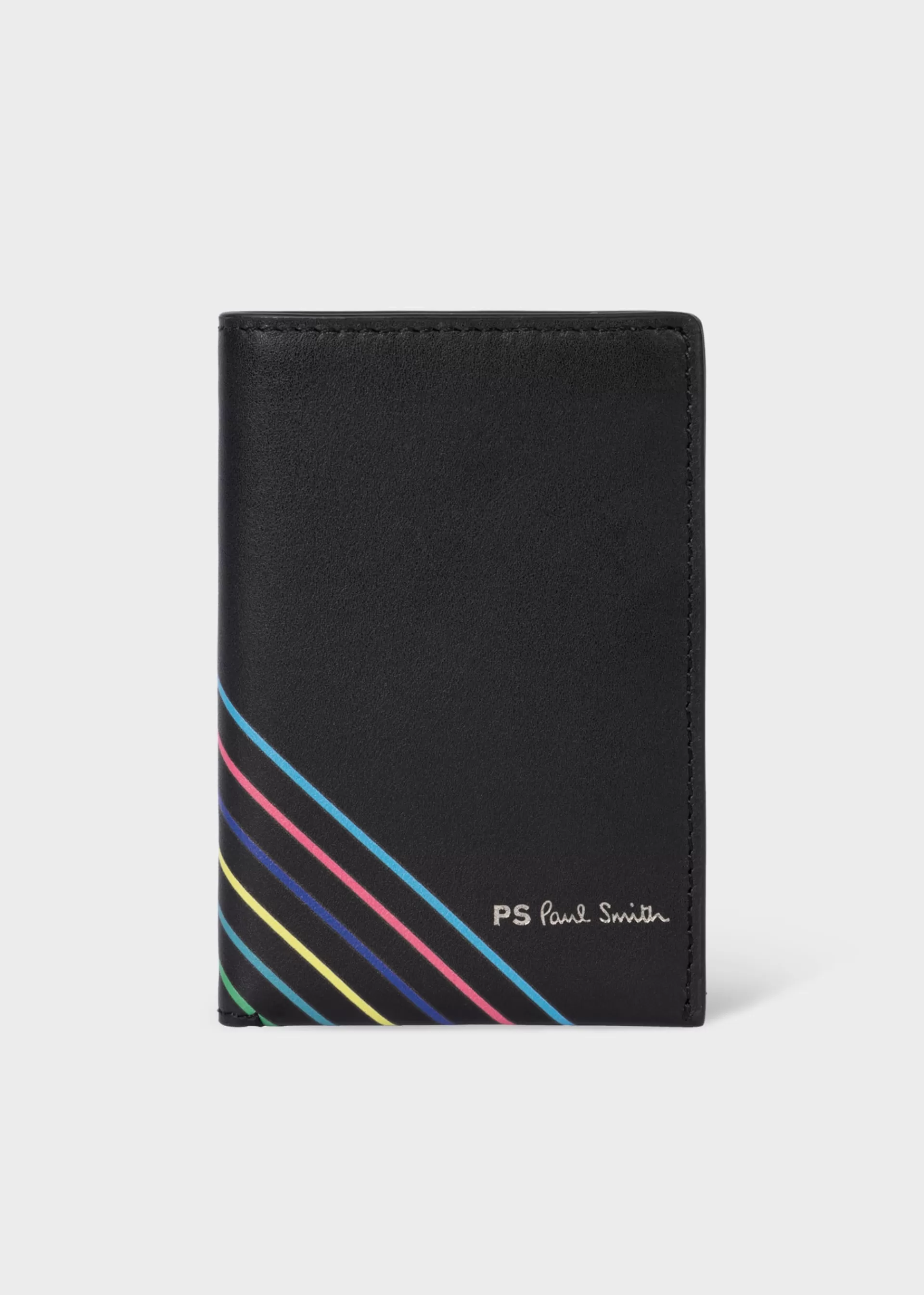 'Sports Stripe' Slim Leather Wallet>Paul Smith Cheap