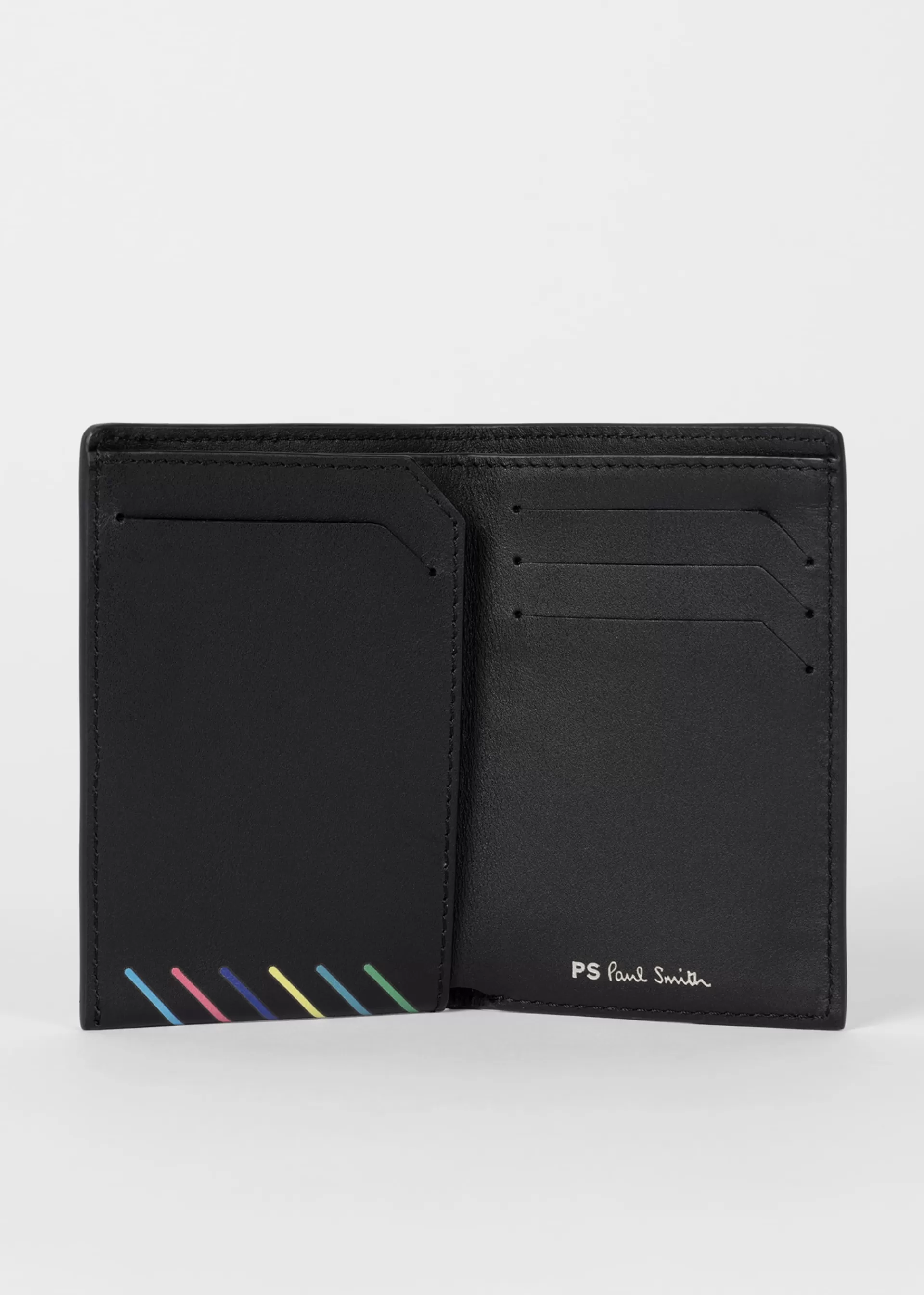 'Sports Stripe' Slim Leather Wallet>Paul Smith Cheap
