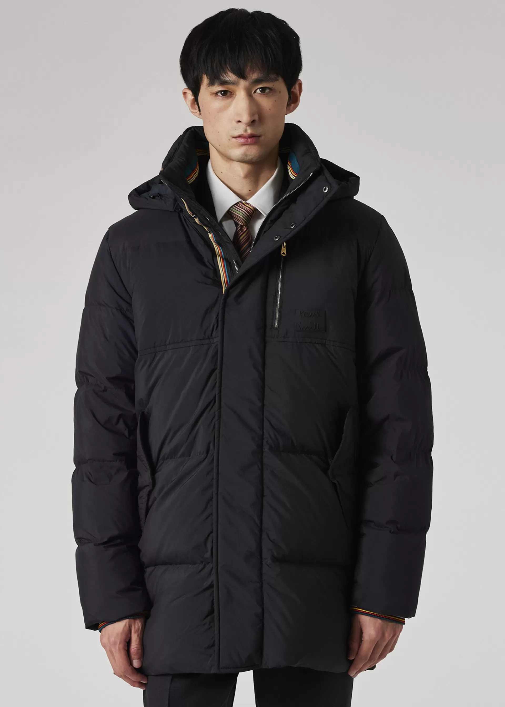 Water Repellent Mid-Length Down Coat>Paul Smith Discount