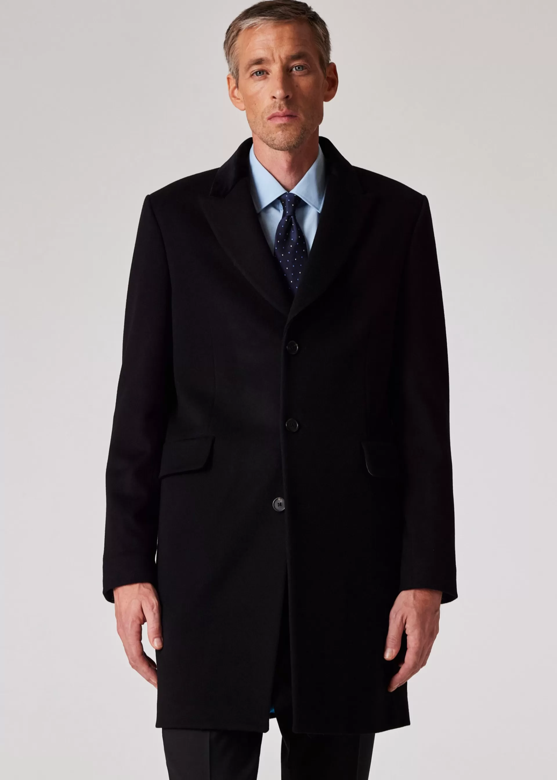 Wool-Cashmere Epsom Coat>Paul Smith Outlet