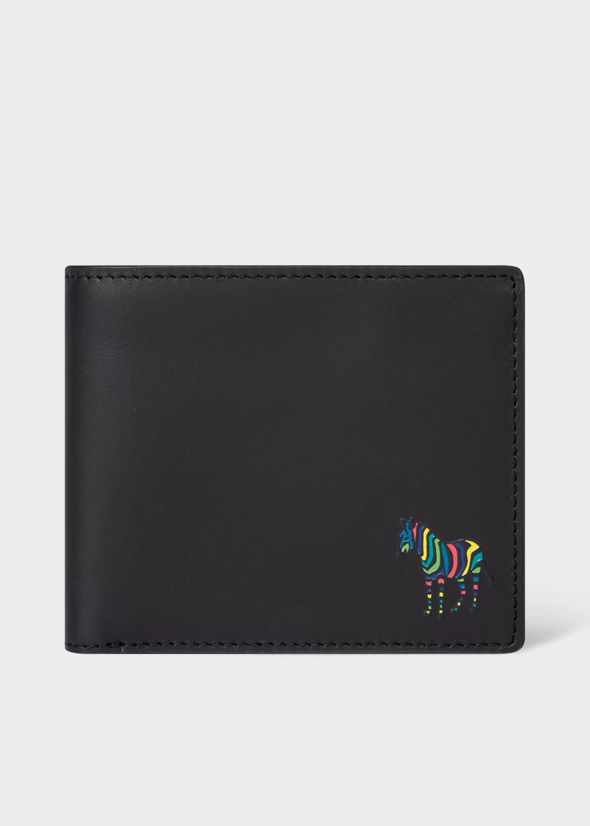 'Zebra' Leather Billfold And Coin Wallet>Paul Smith Cheap