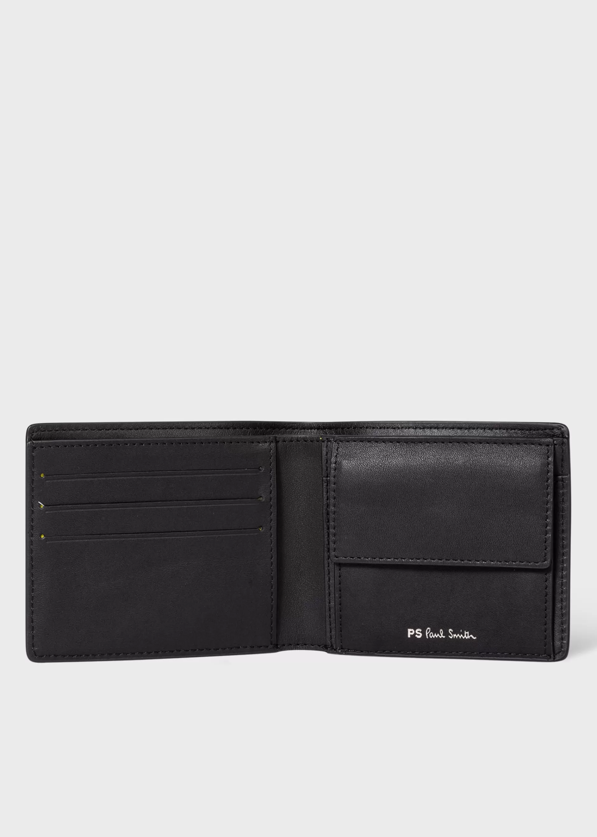 'Zebra' Leather Billfold And Coin Wallet>Paul Smith Cheap