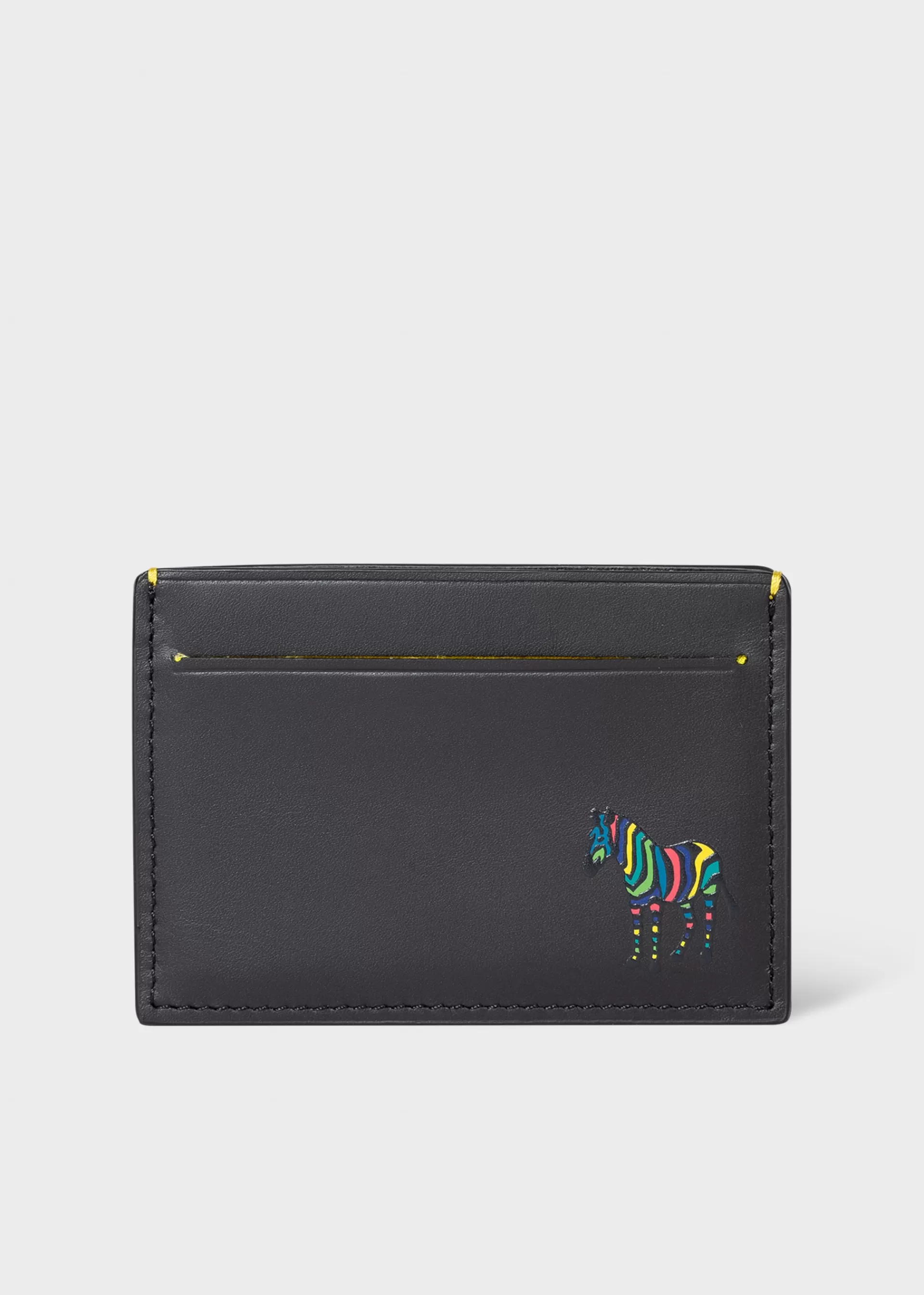 'Zebra' Leather Credit Card Holder>Paul Smith Cheap