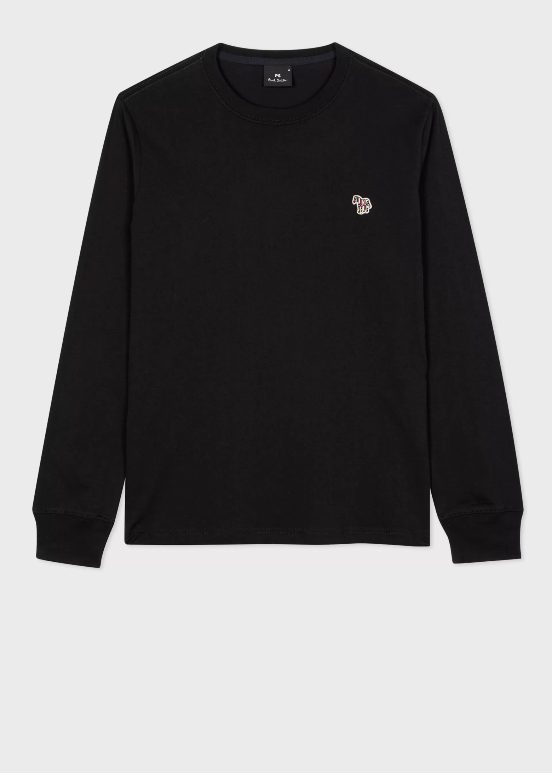 Zebra Logo Long-Sleeve T-Shirt>Paul Smith Store