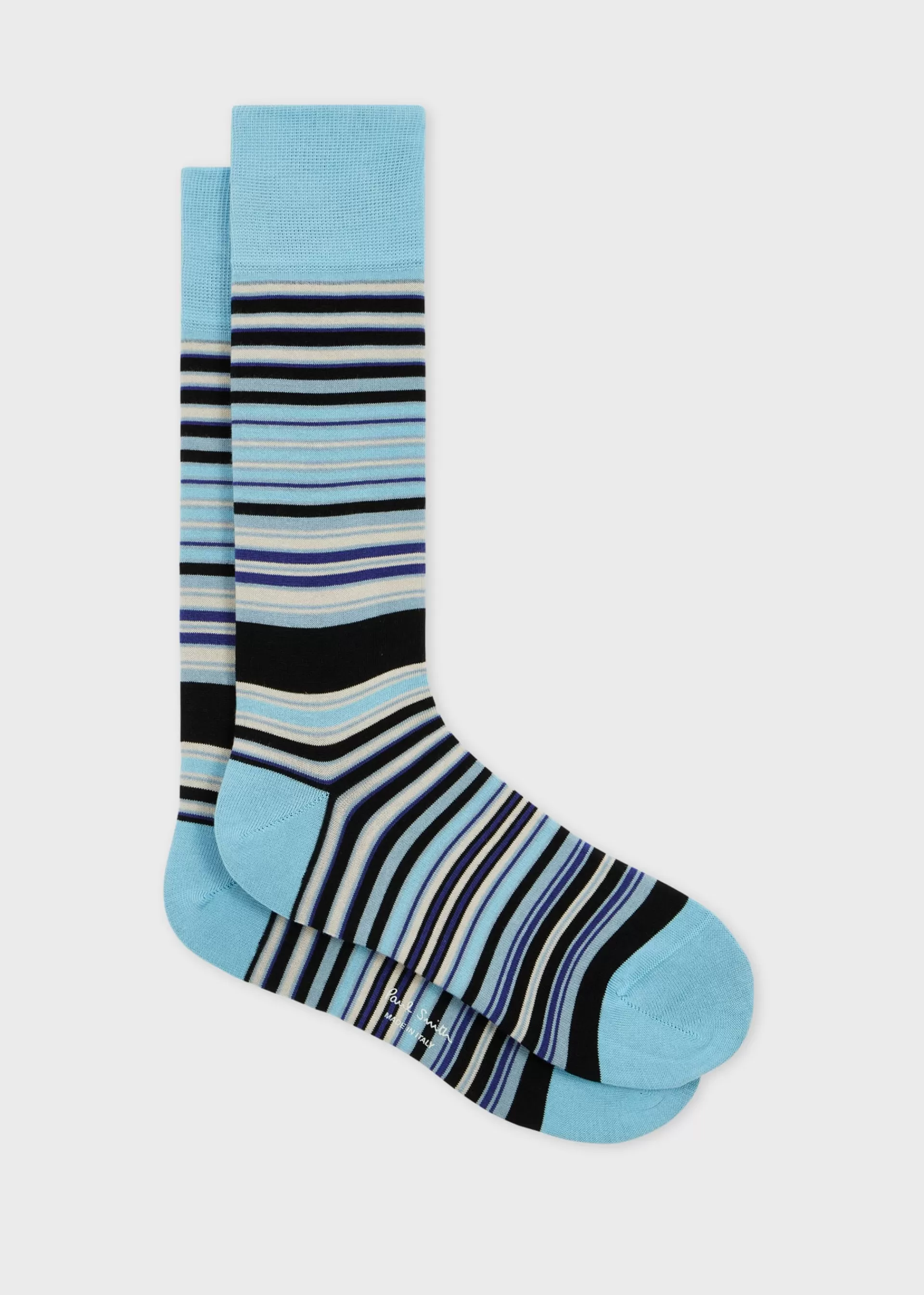 Colour Block Stripe Socks>Paul Smith Sale