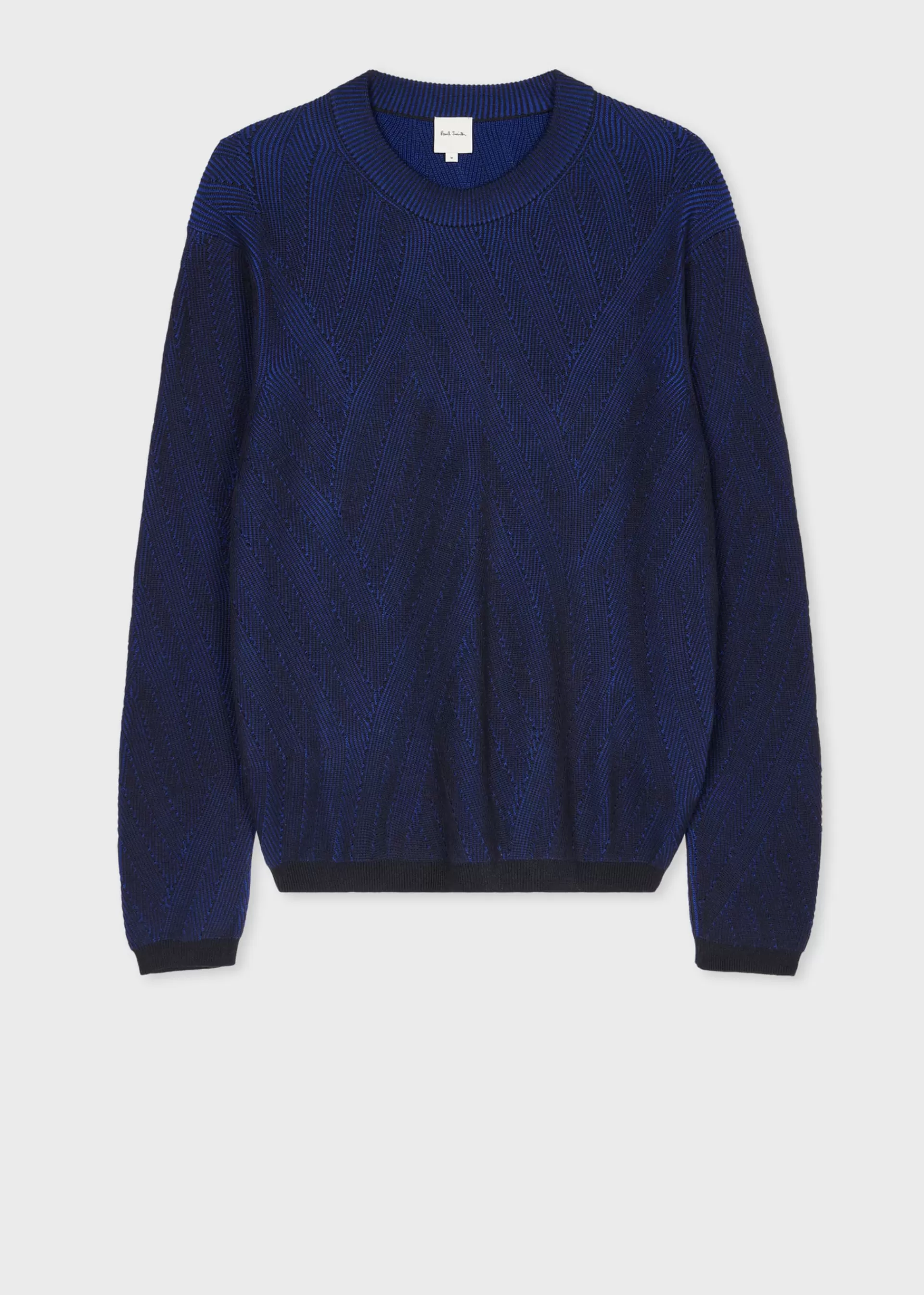 Cotton Plaited Rib Sweater>Paul Smith Online