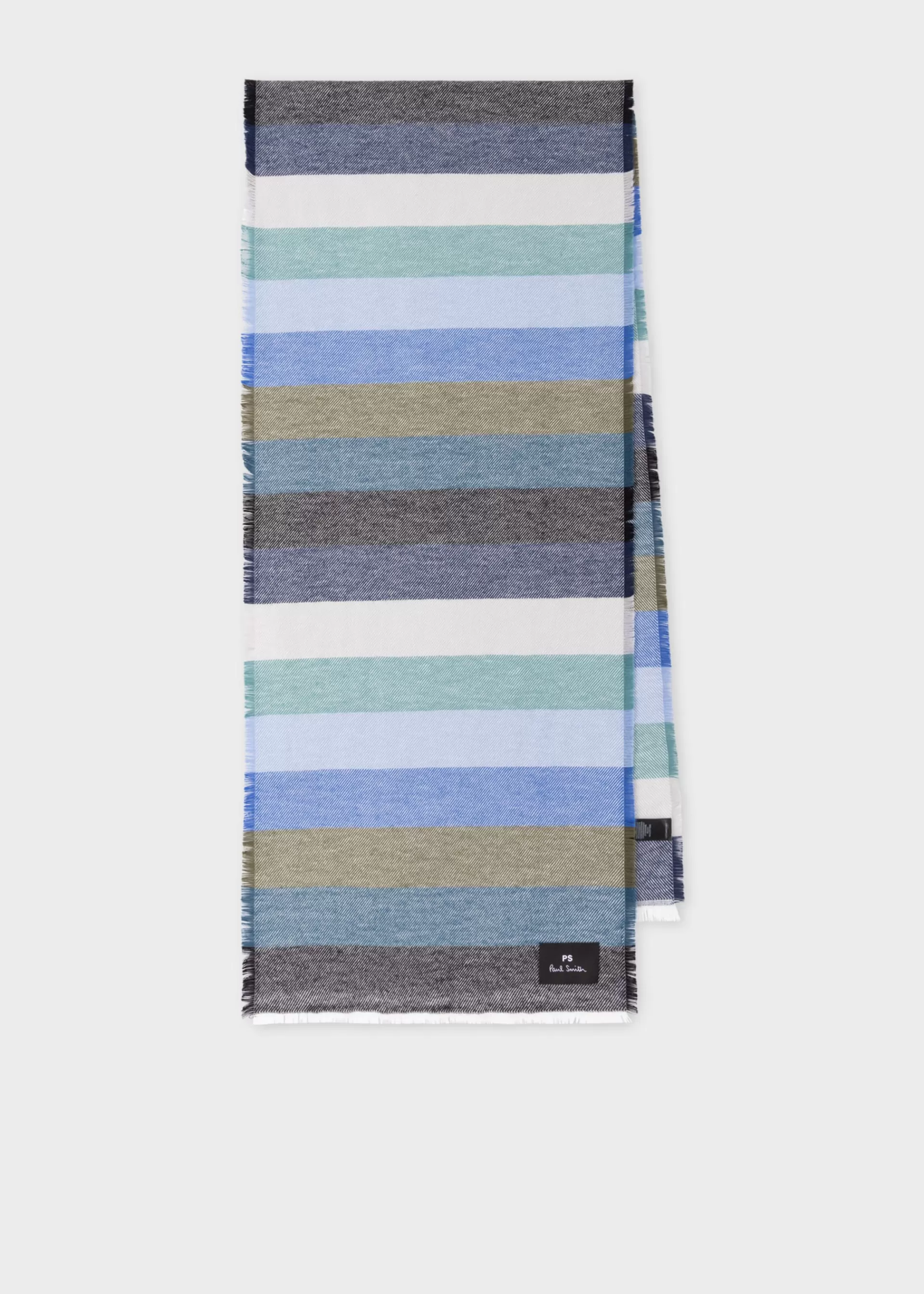 Cotton Stripe Scarf>Paul Smith Cheap