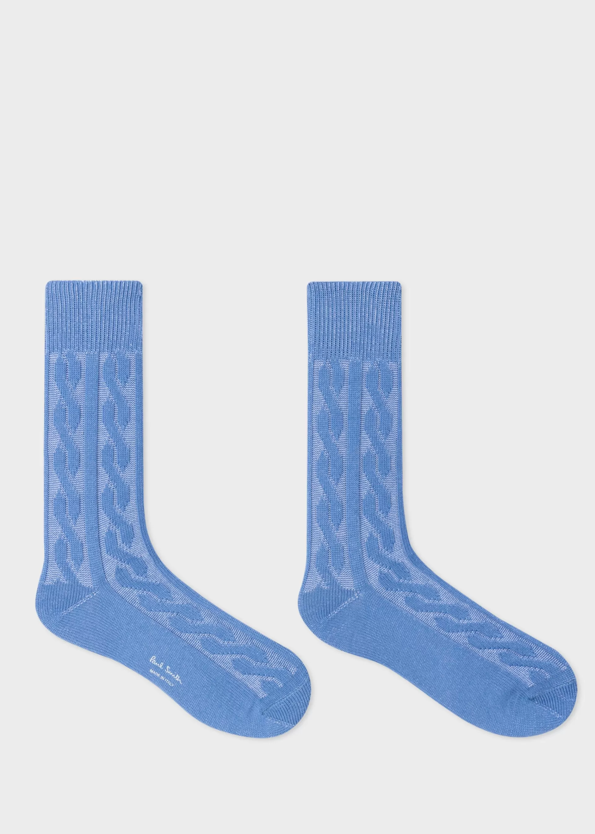 Cotton-Blend Cable Socks>Paul Smith Shop