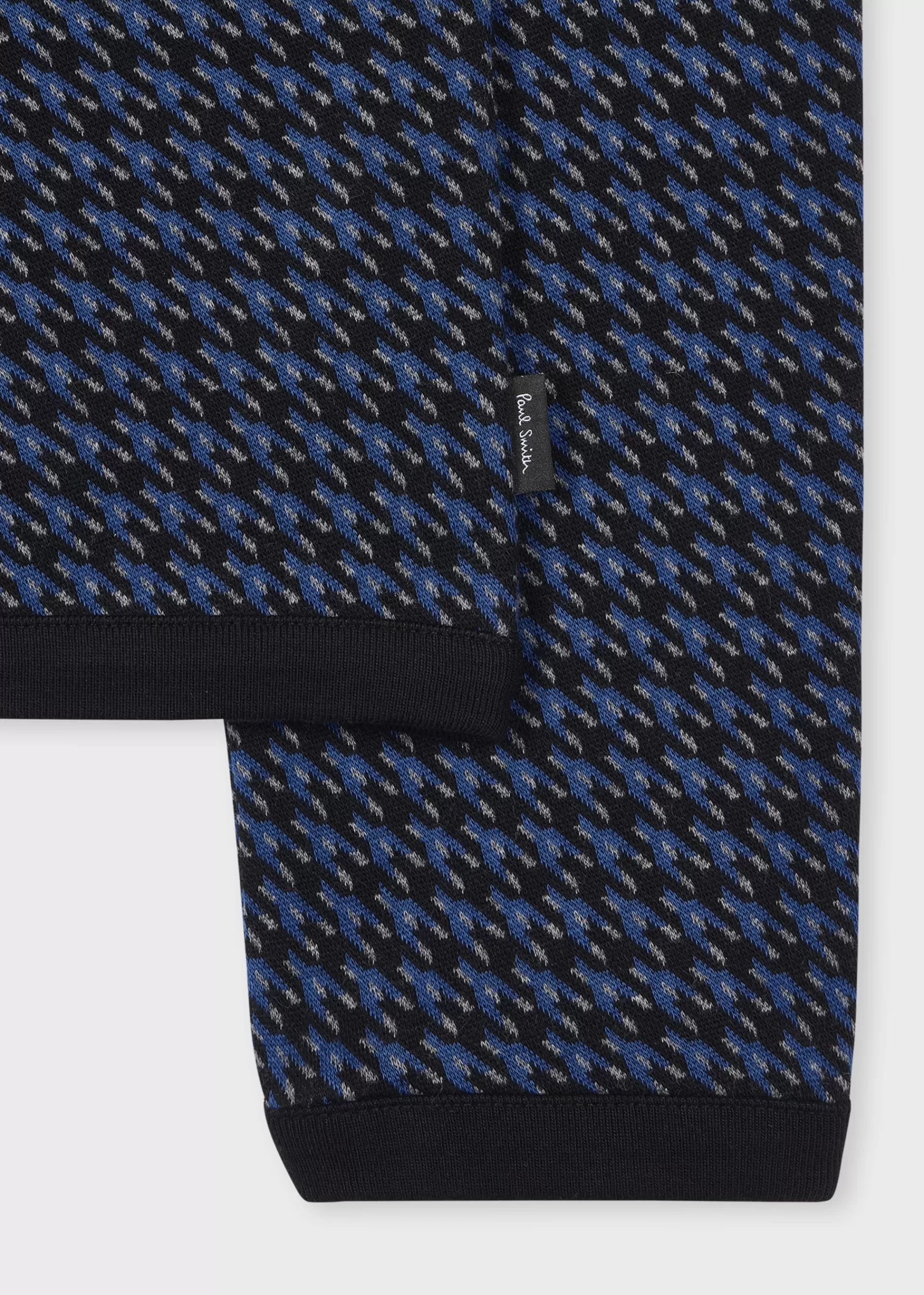 Cotton-Blend Houndstooth Cardigan>Paul Smith Online