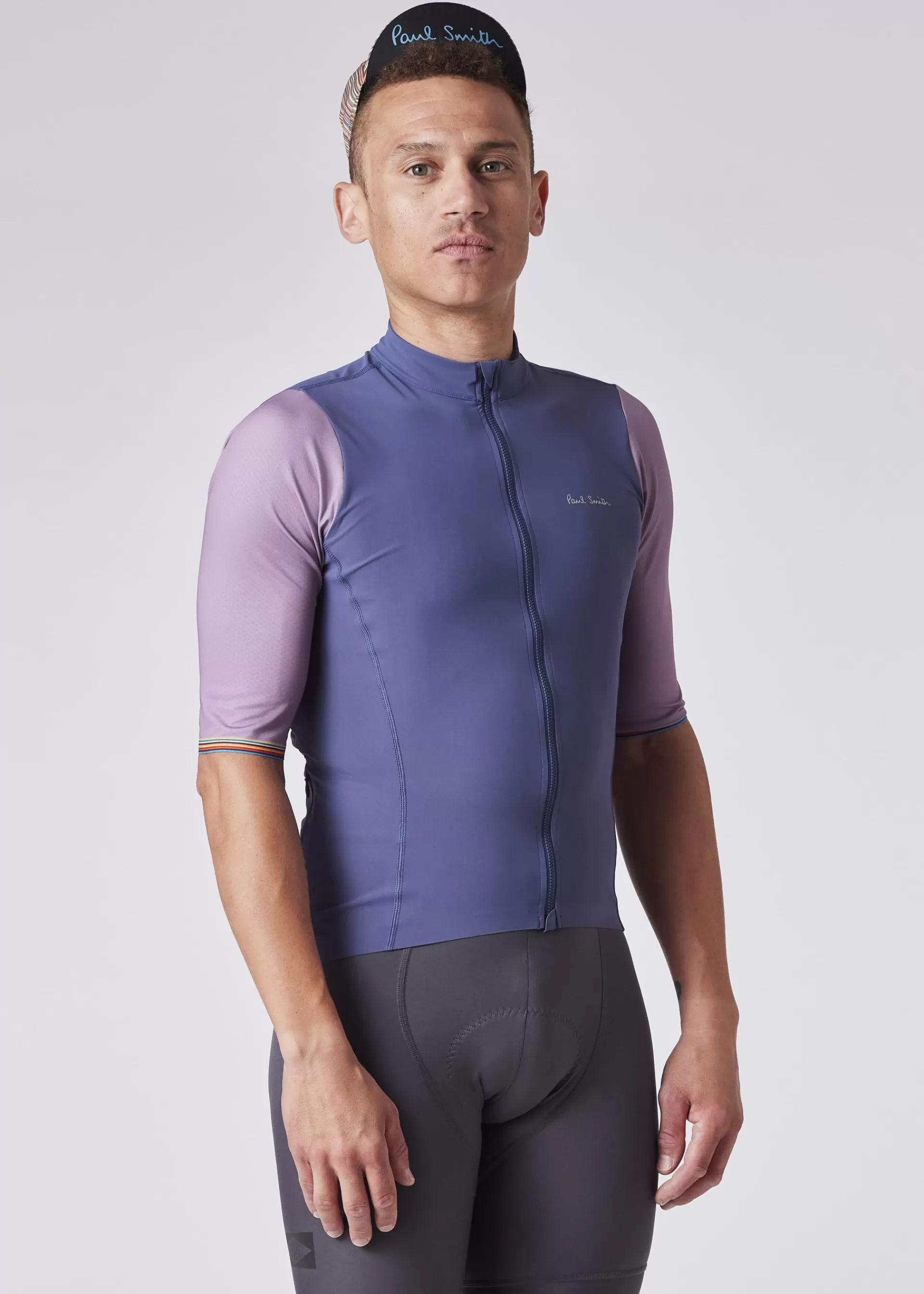 Blue Grey Cycling Jersey>Paul Smith New