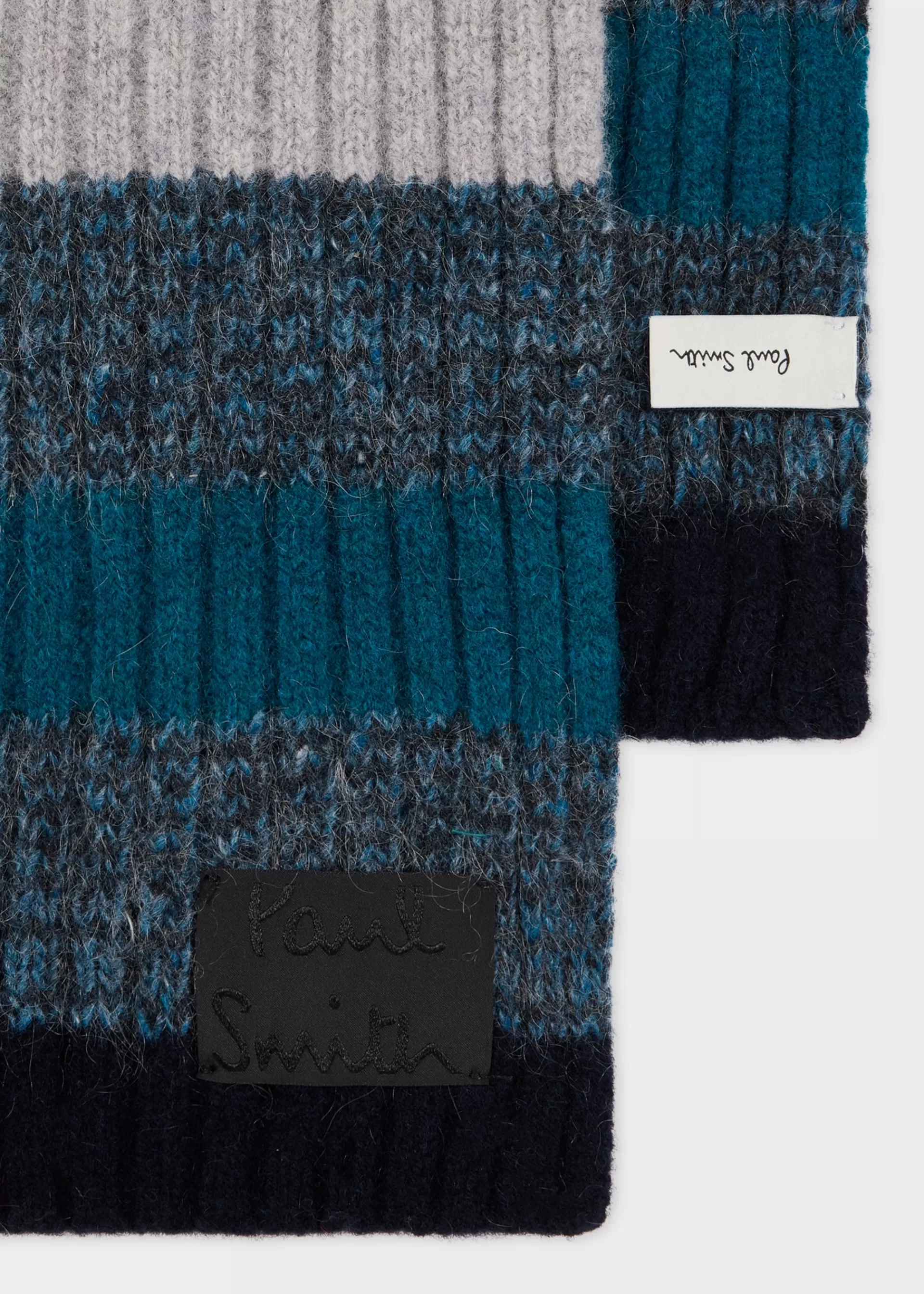 Mohair-Blend Stripe Scarf>Paul Smith New