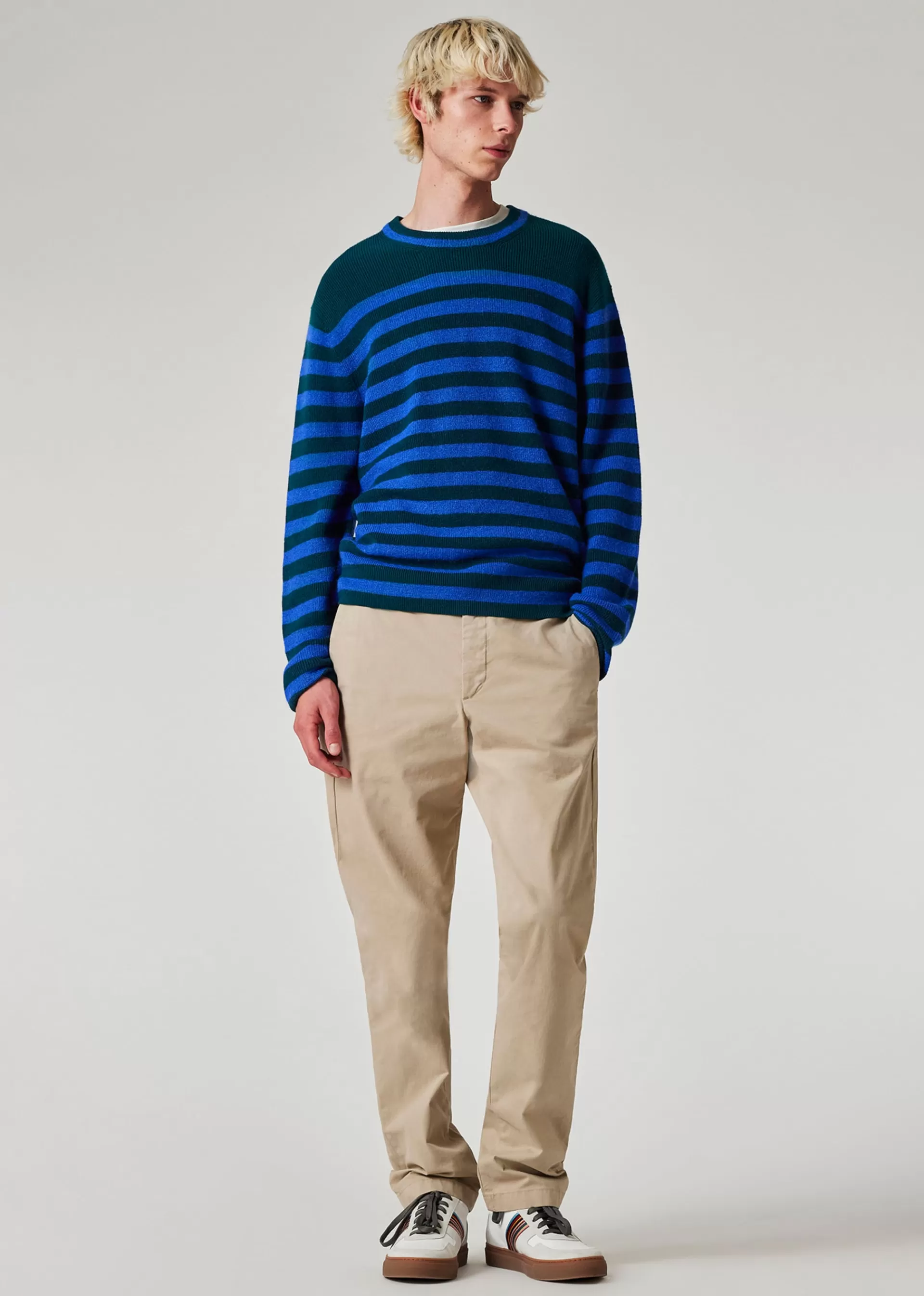 Mohair-Blend Striped Sweater>Paul Smith Hot