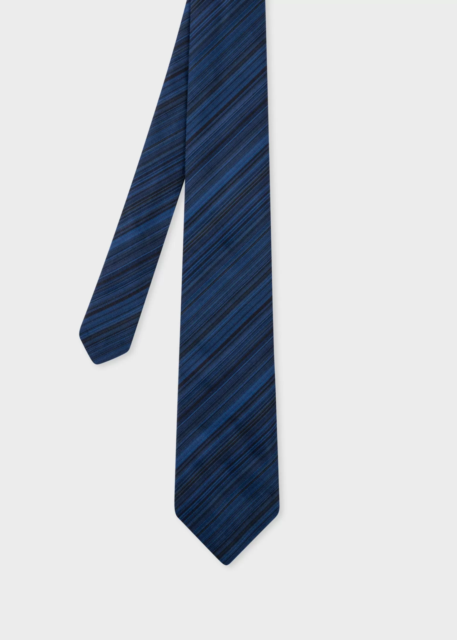Muted 'Signature Stripe' Silk Tie>Paul Smith Store