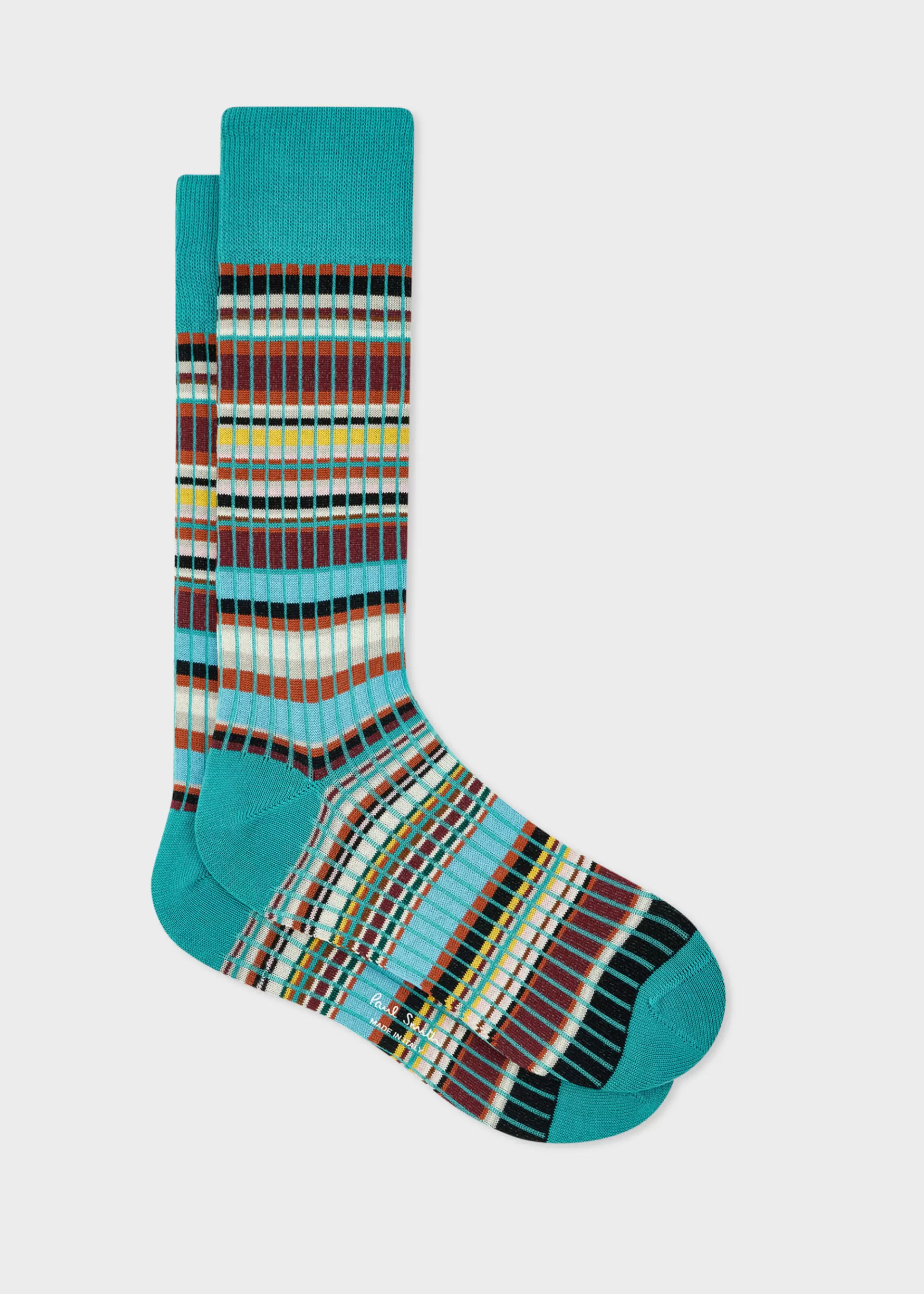 'Signature Stripe' Ribbed Socks>Paul Smith Clearance