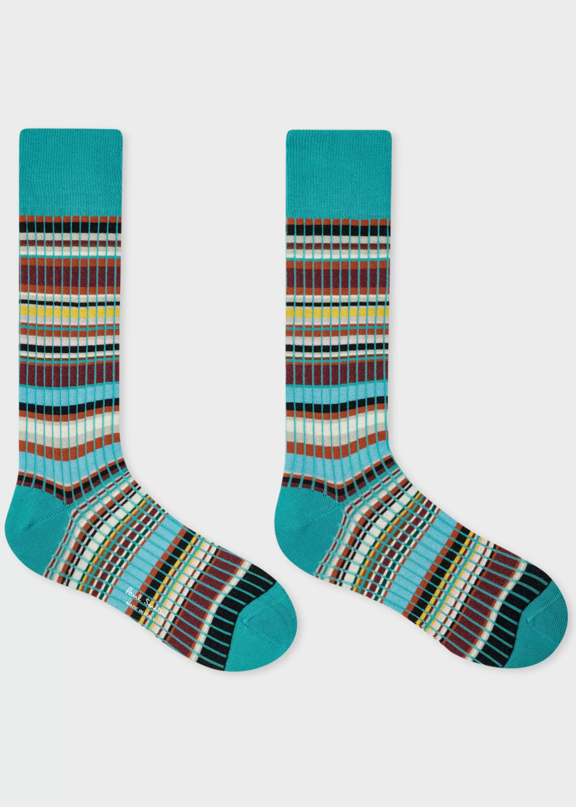 'Signature Stripe' Ribbed Socks>Paul Smith Clearance