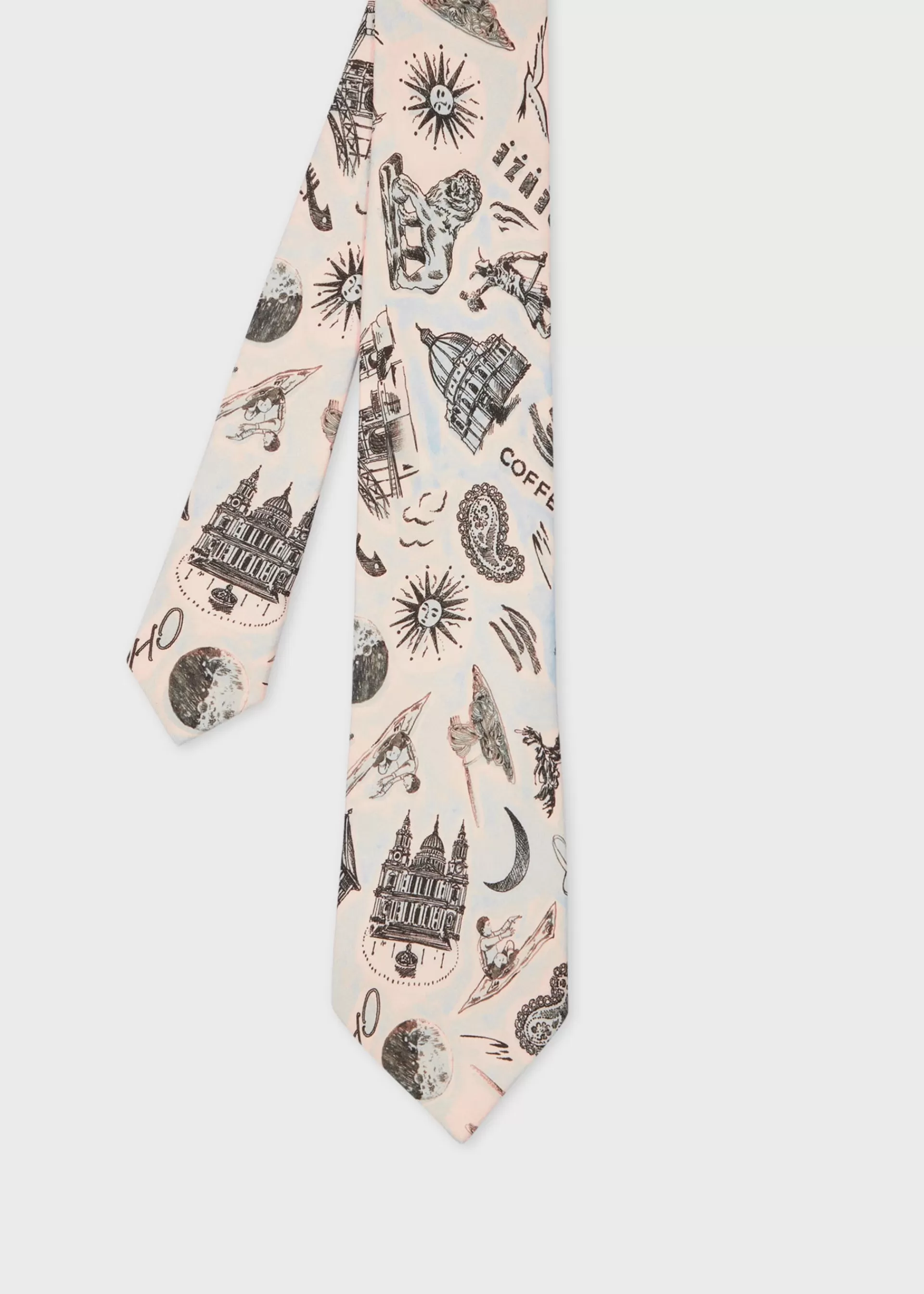 Silk 'Souvenir' Tie>Paul Smith Best Sale