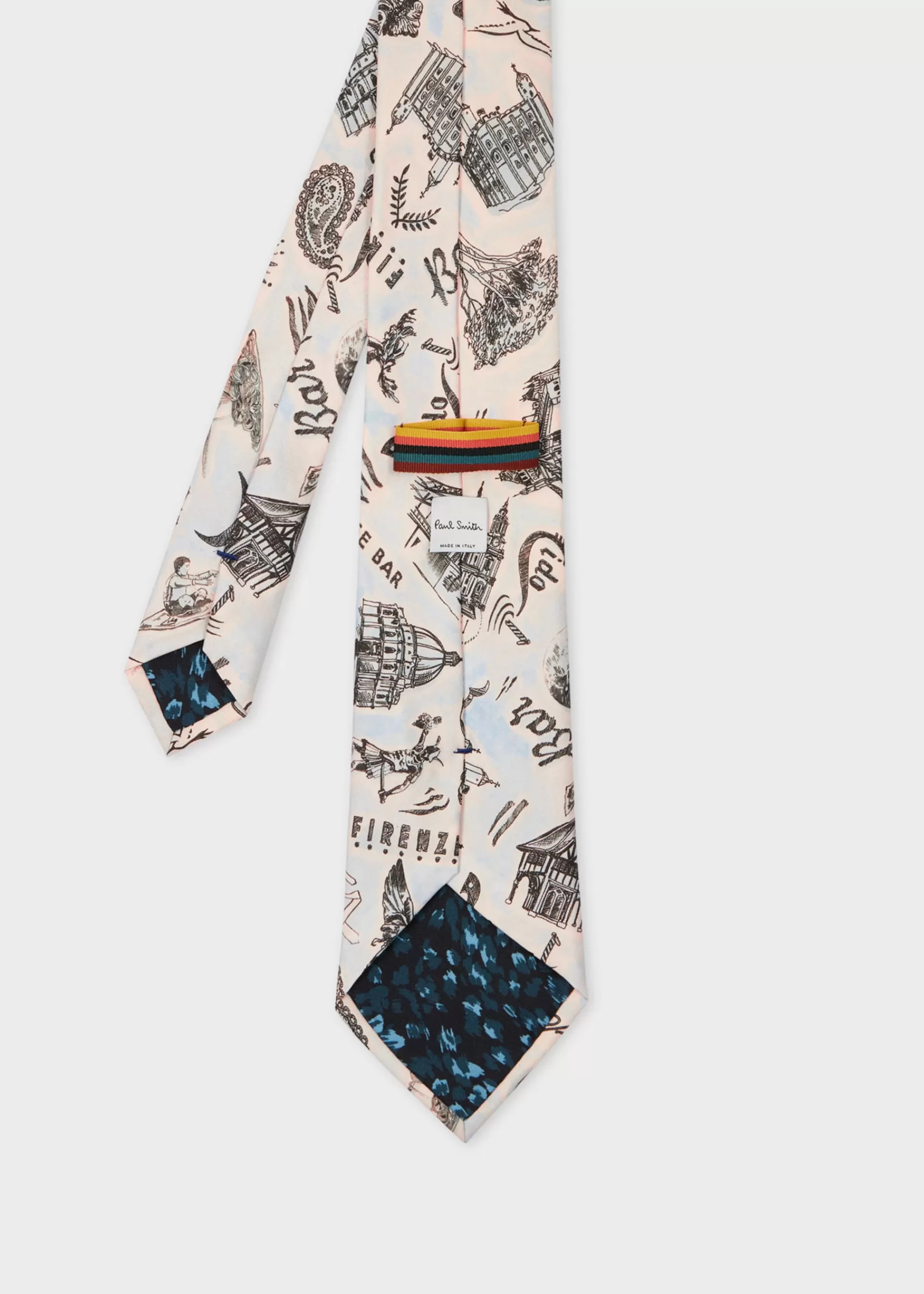 Silk 'Souvenir' Tie>Paul Smith Best Sale