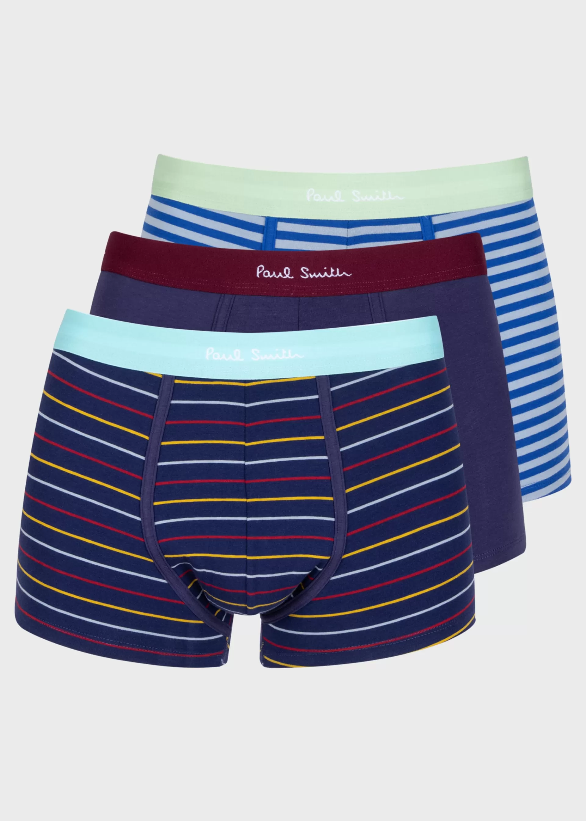 Blue Stripe Boxer Brief Three Pack>Paul Smith Store
