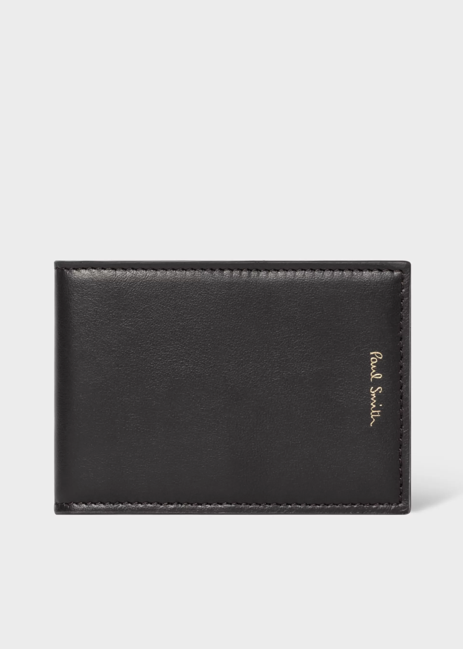 Colourblock Leather Credit Card Wallet>Paul Smith Outlet