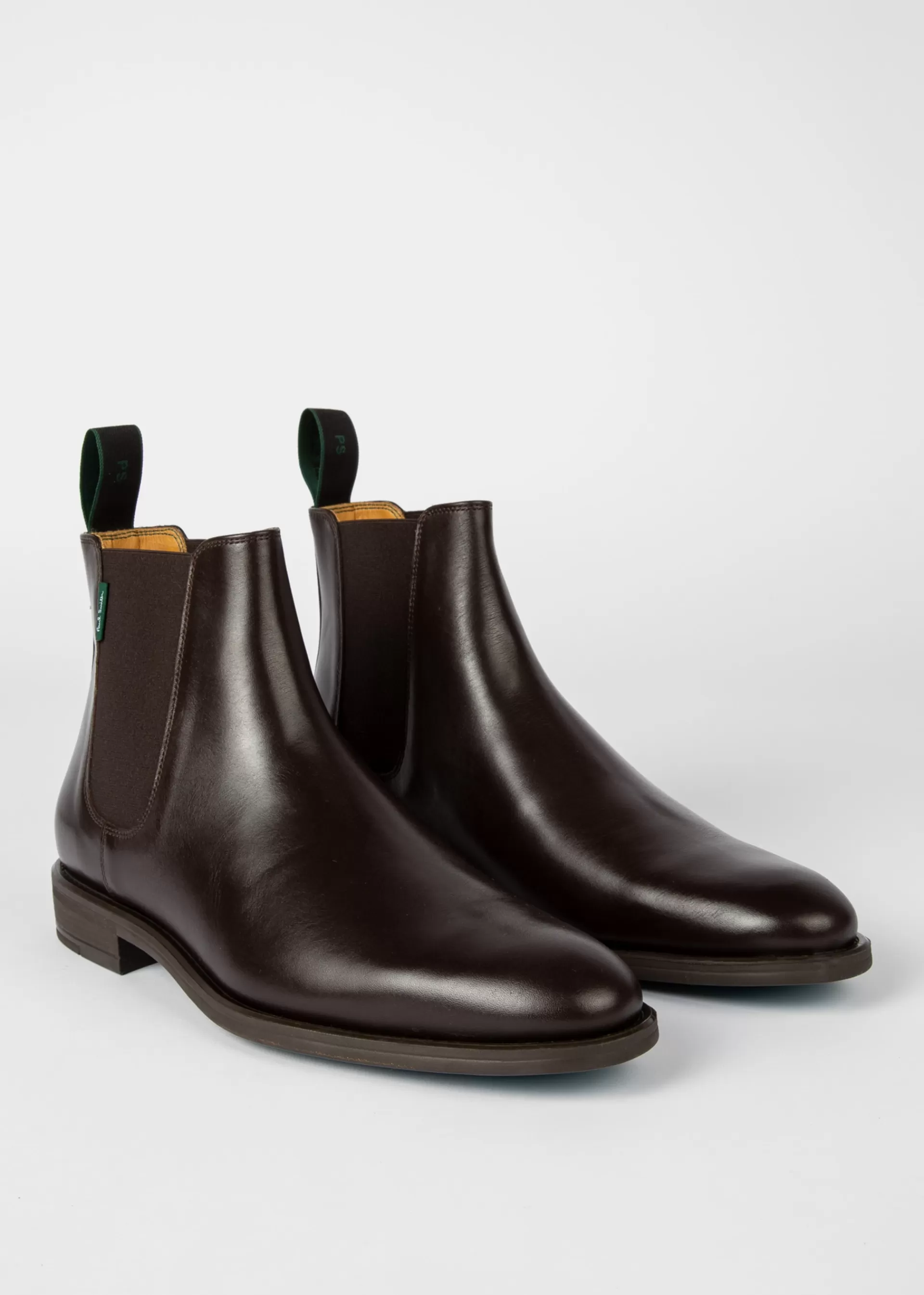 Leather 'Cedric' Boots>Paul Smith Online