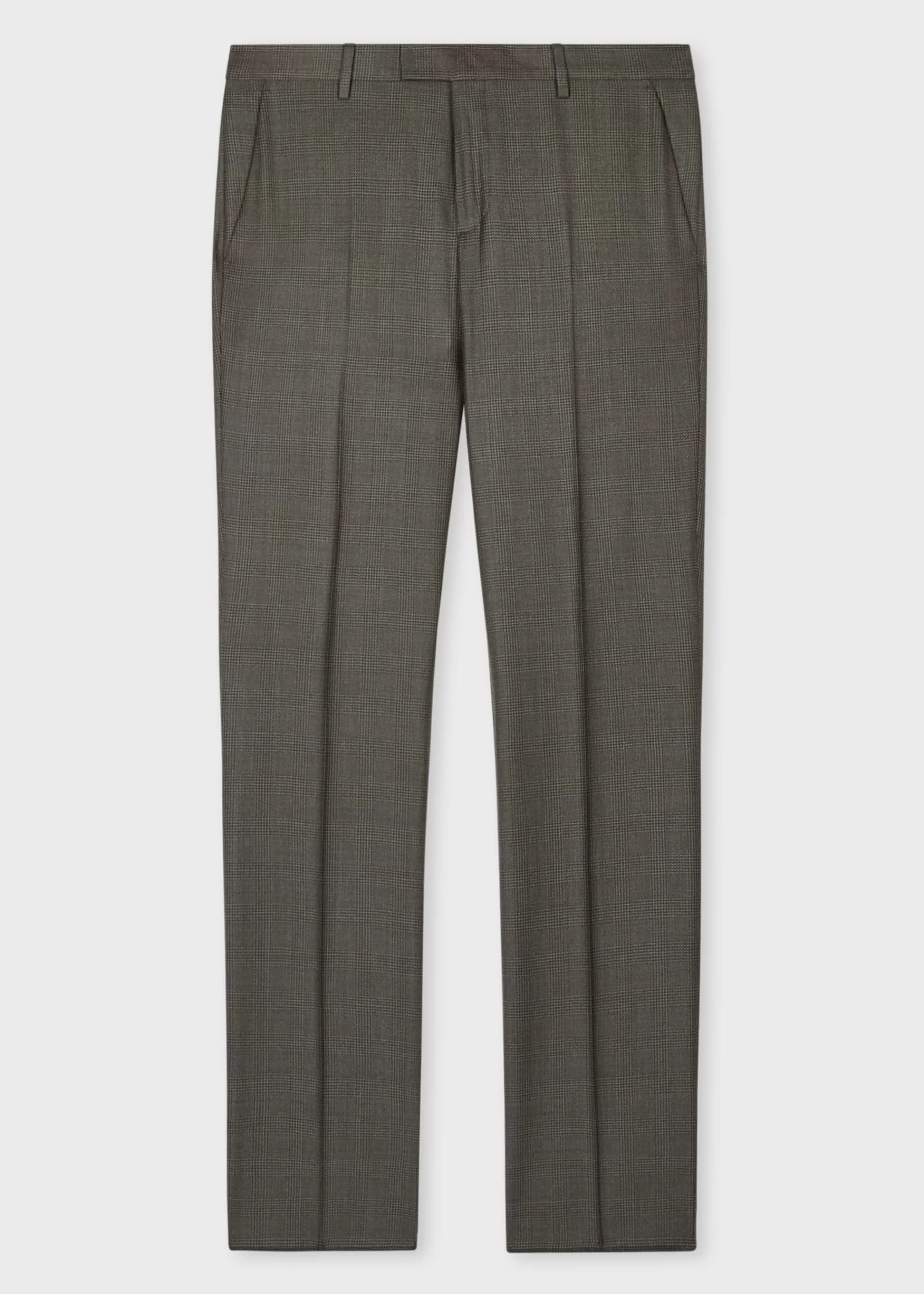 Melange Check Wool Trousers>Paul Smith Cheap