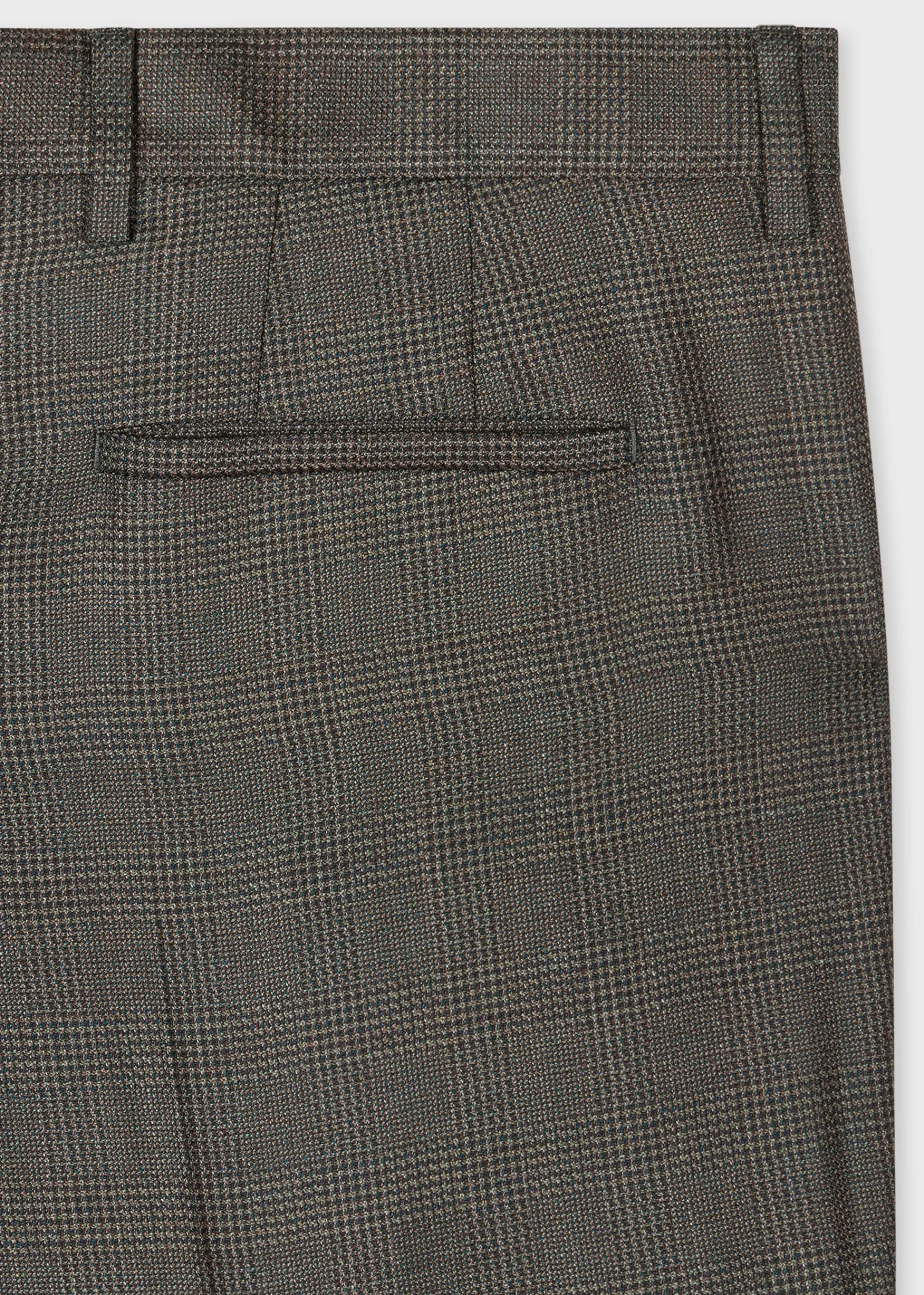 Melange Check Wool Trousers>Paul Smith Cheap