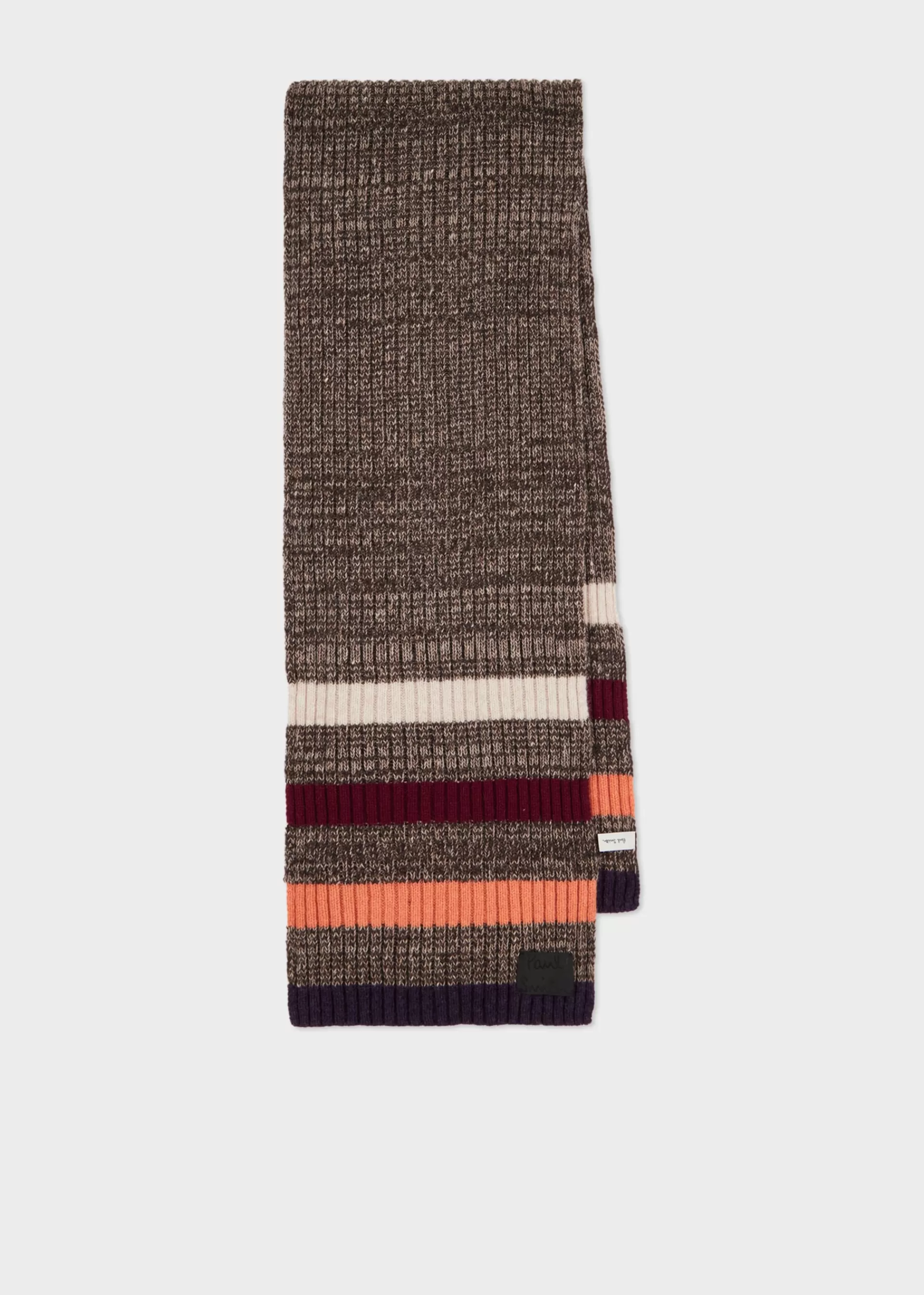 Mohair-Blend Stripe Scarf>Paul Smith Online