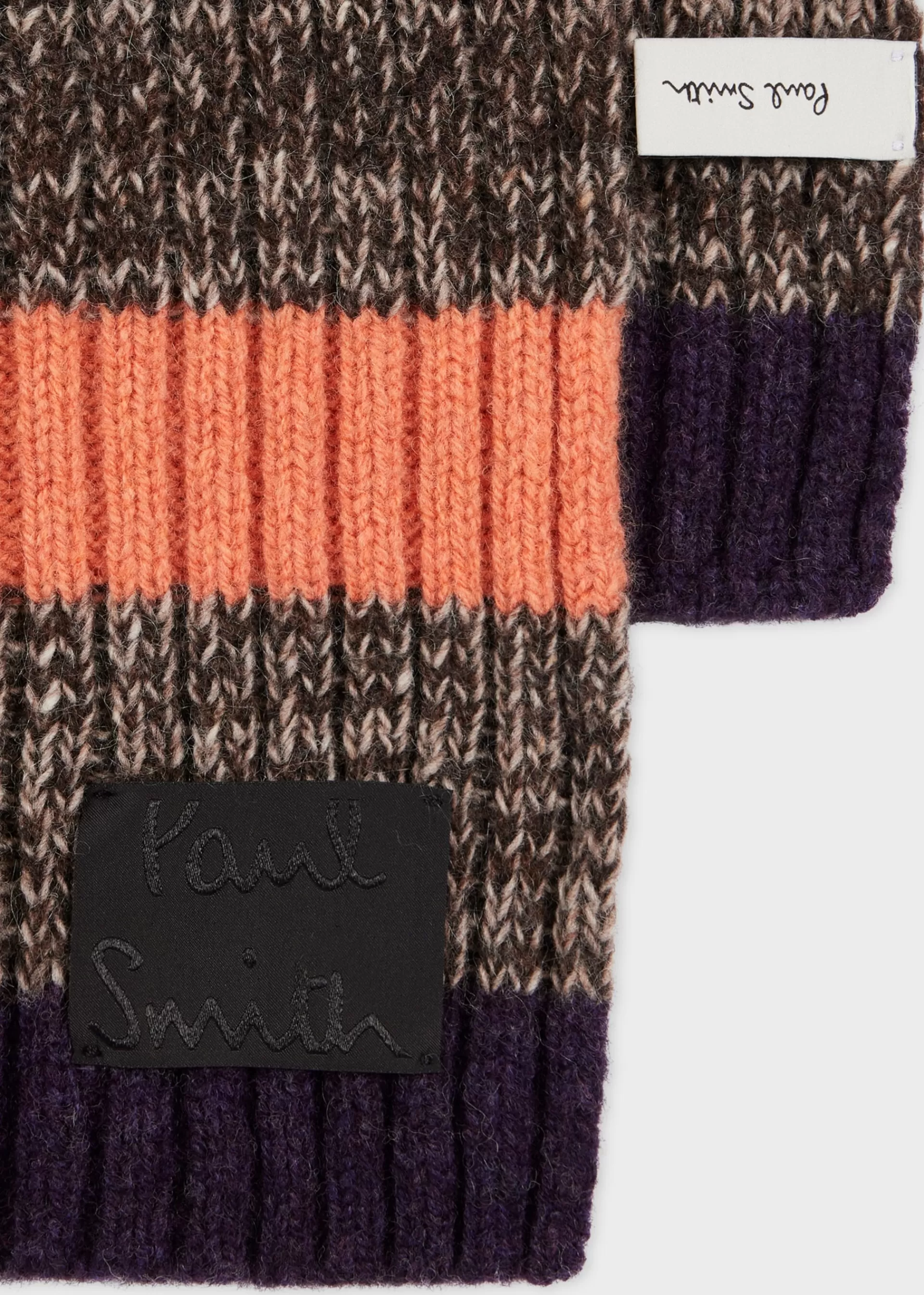 Mohair-Blend Stripe Scarf>Paul Smith Online