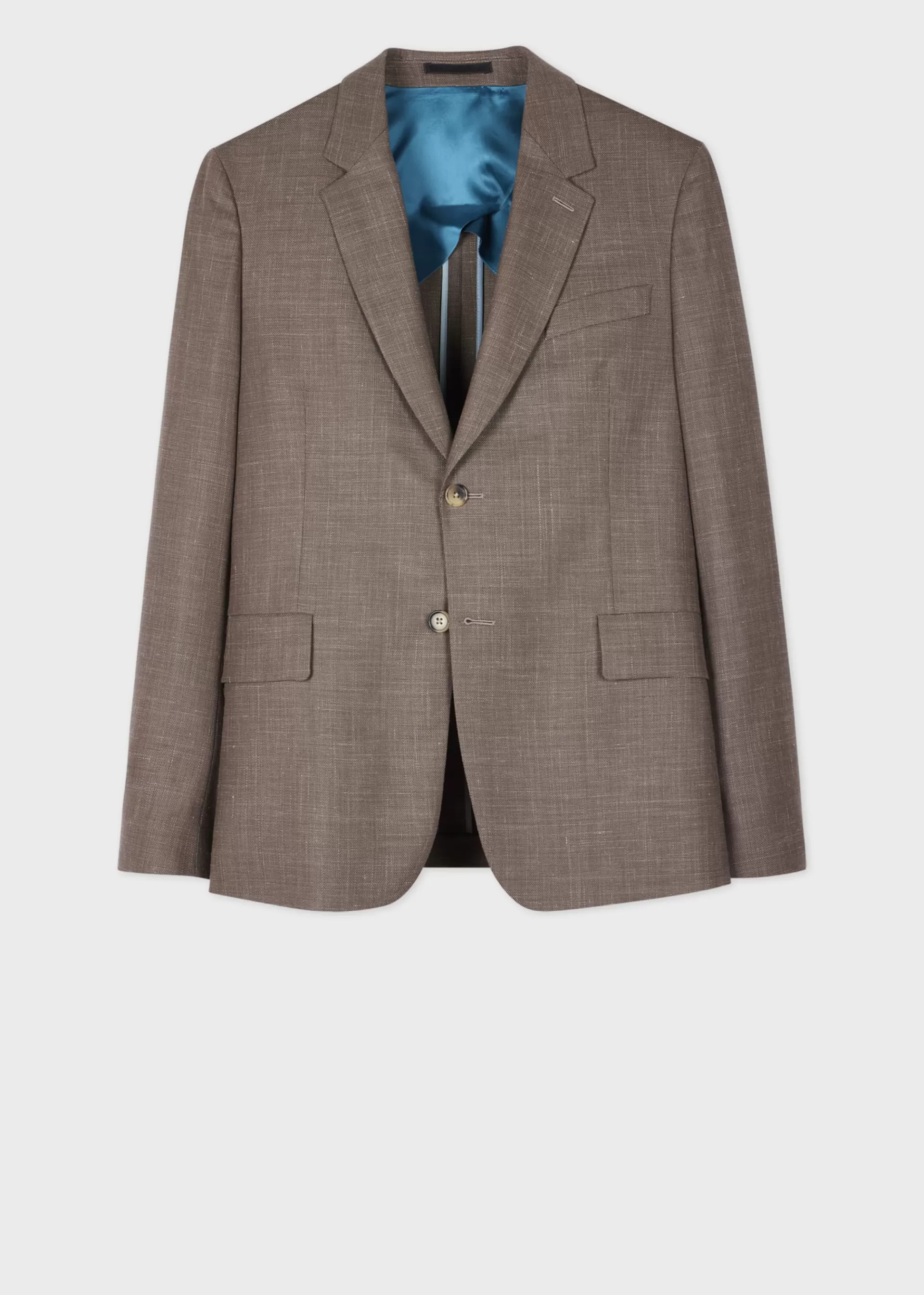 Wool-Linen Buggy-Lined Blazer>Paul Smith Best