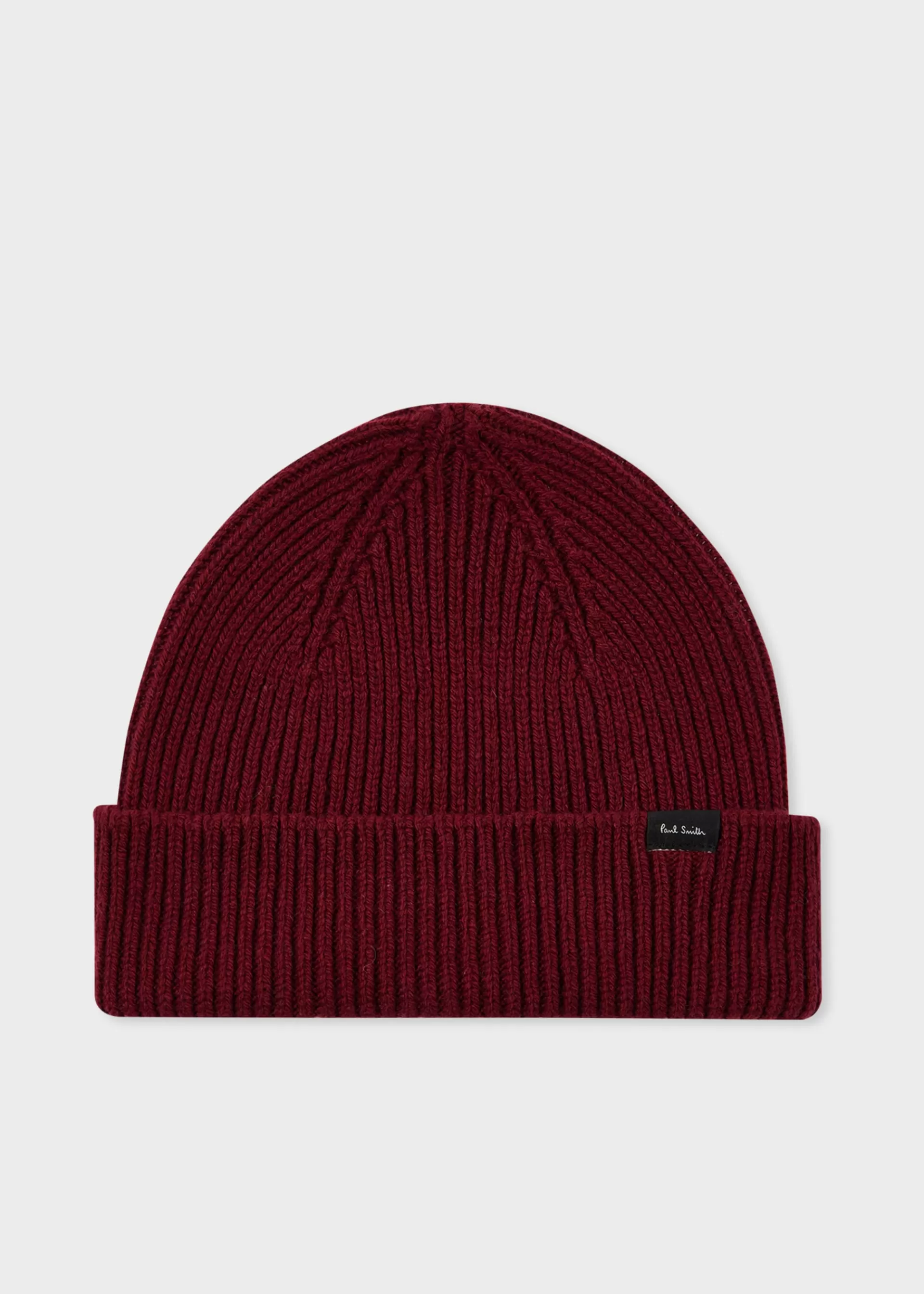 Cashmere-Blend Ribbed Beanie Hat>Paul Smith Best Sale