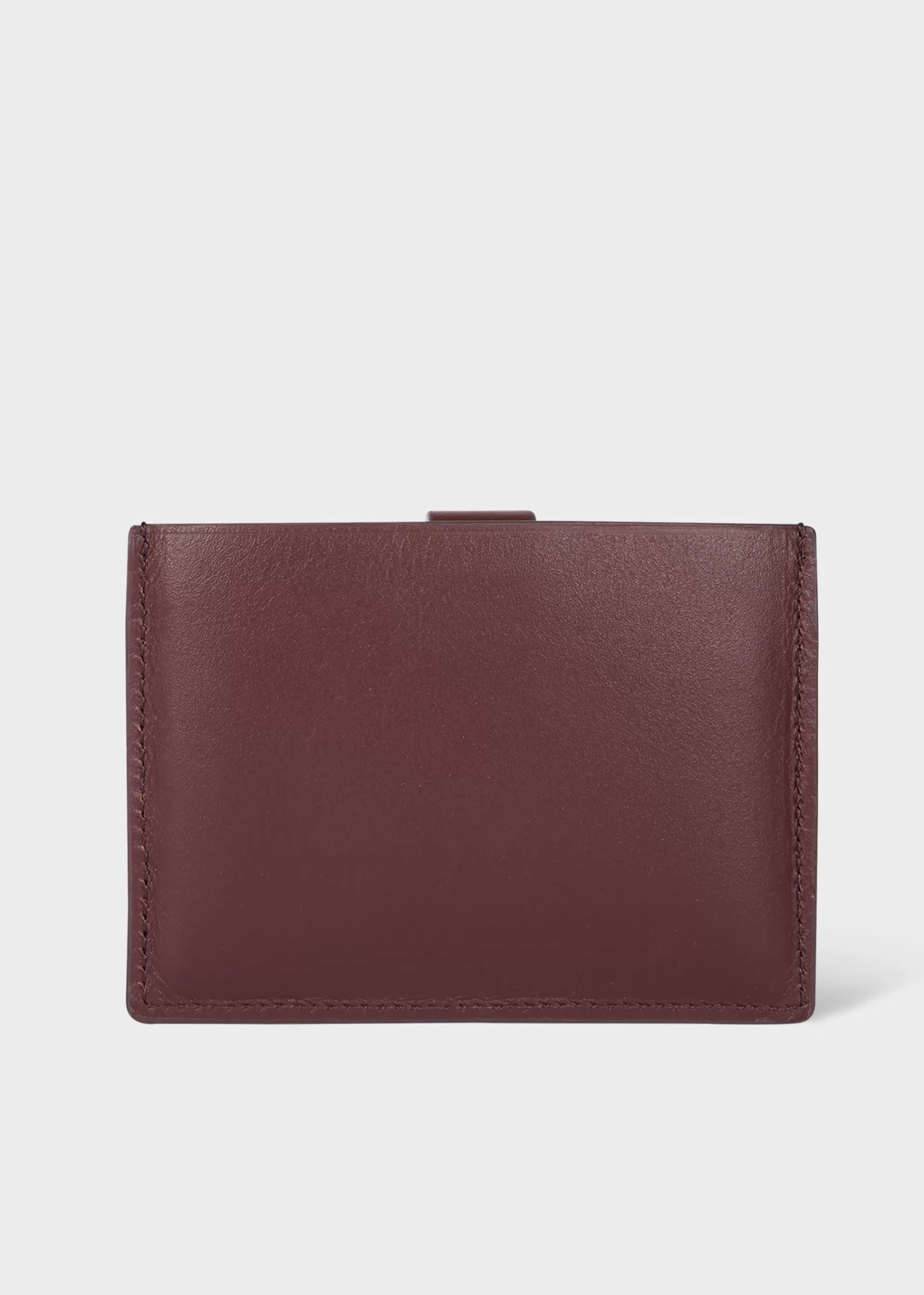 Leather Credit Card Holder With 'Signature Stripe' Pull Out>Paul Smith Hot