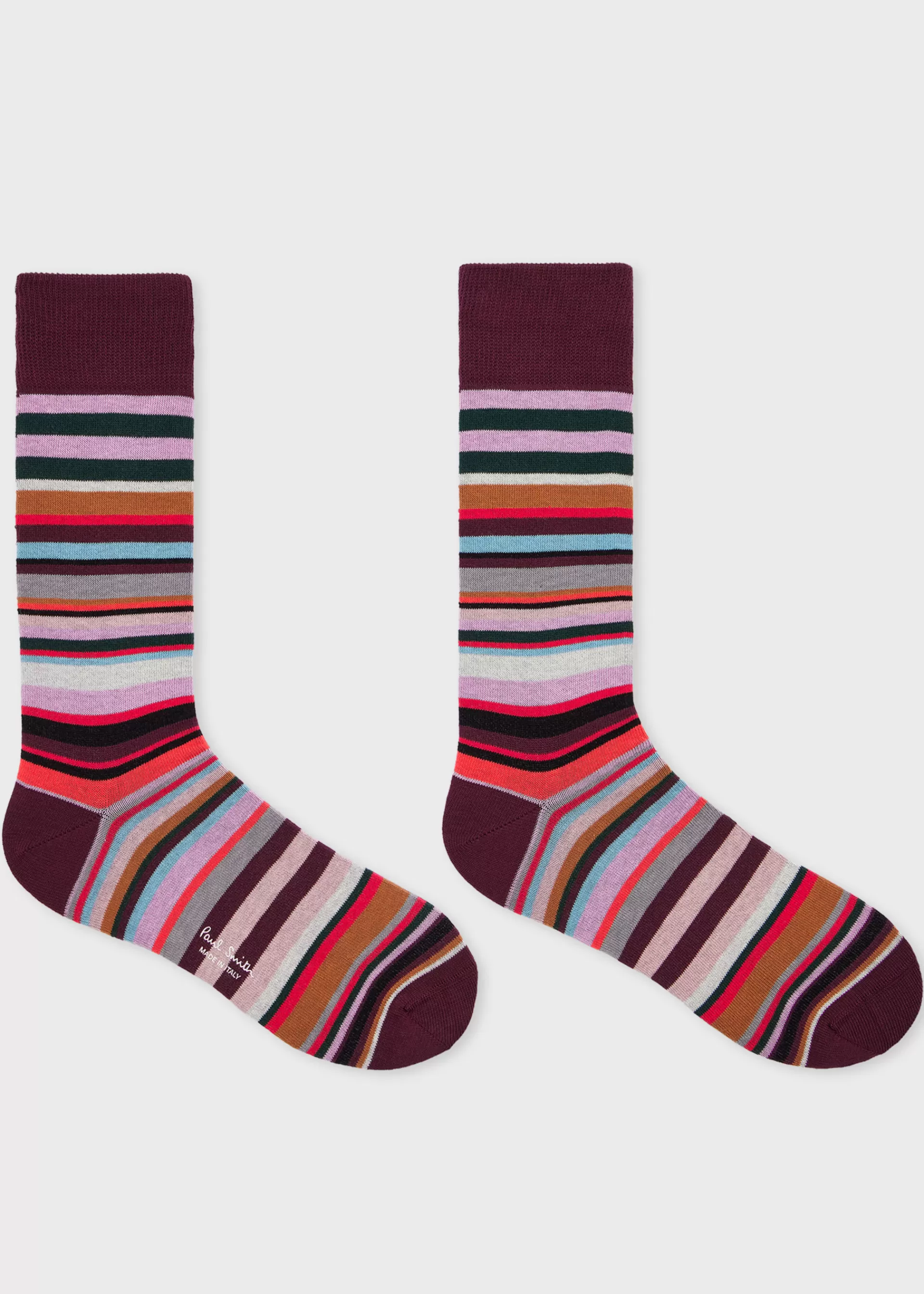 Mixed Multicolour Stripe Socks>Paul Smith Outlet