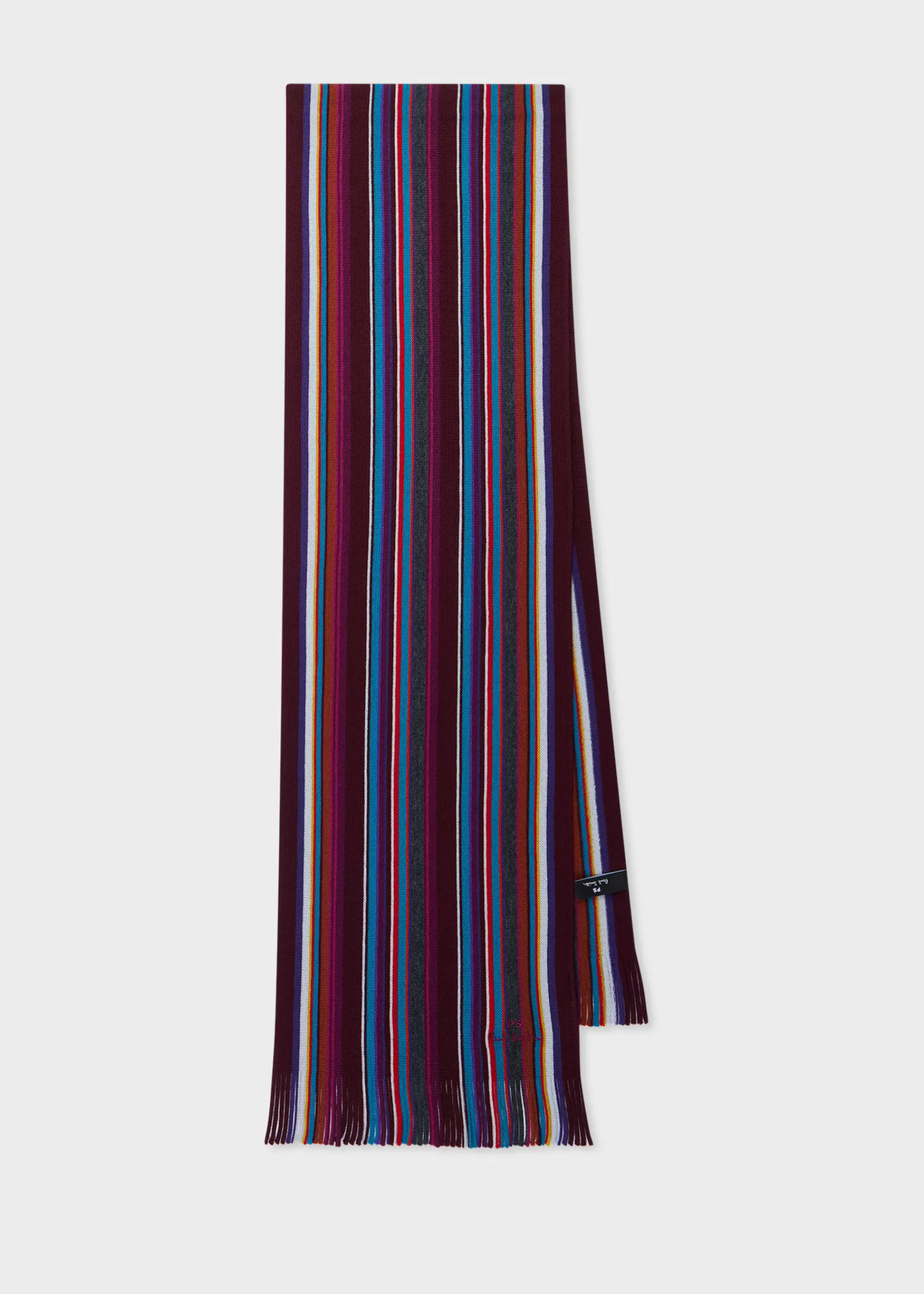 Multicolour Stripe Scarf>Paul Smith Sale