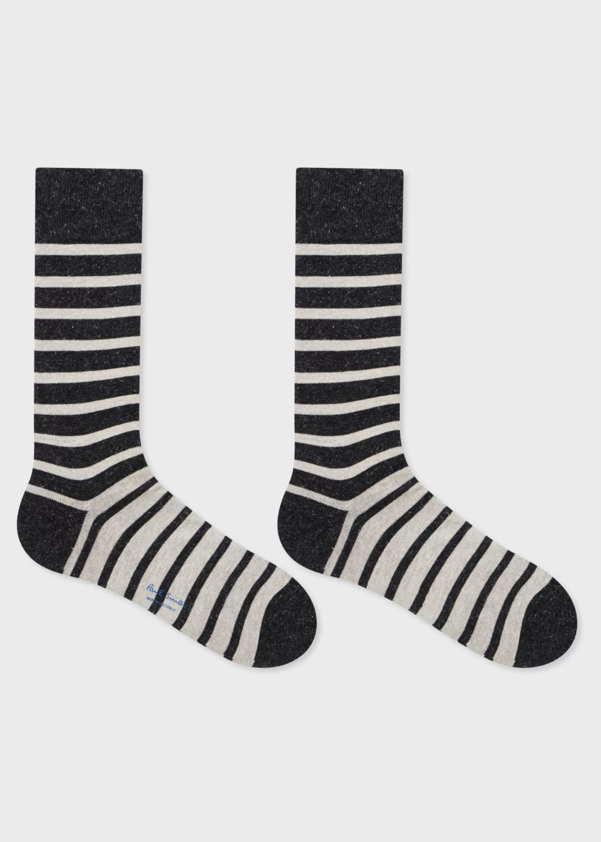 Cotton-Blend Stripe Socks>Paul Smith Shop