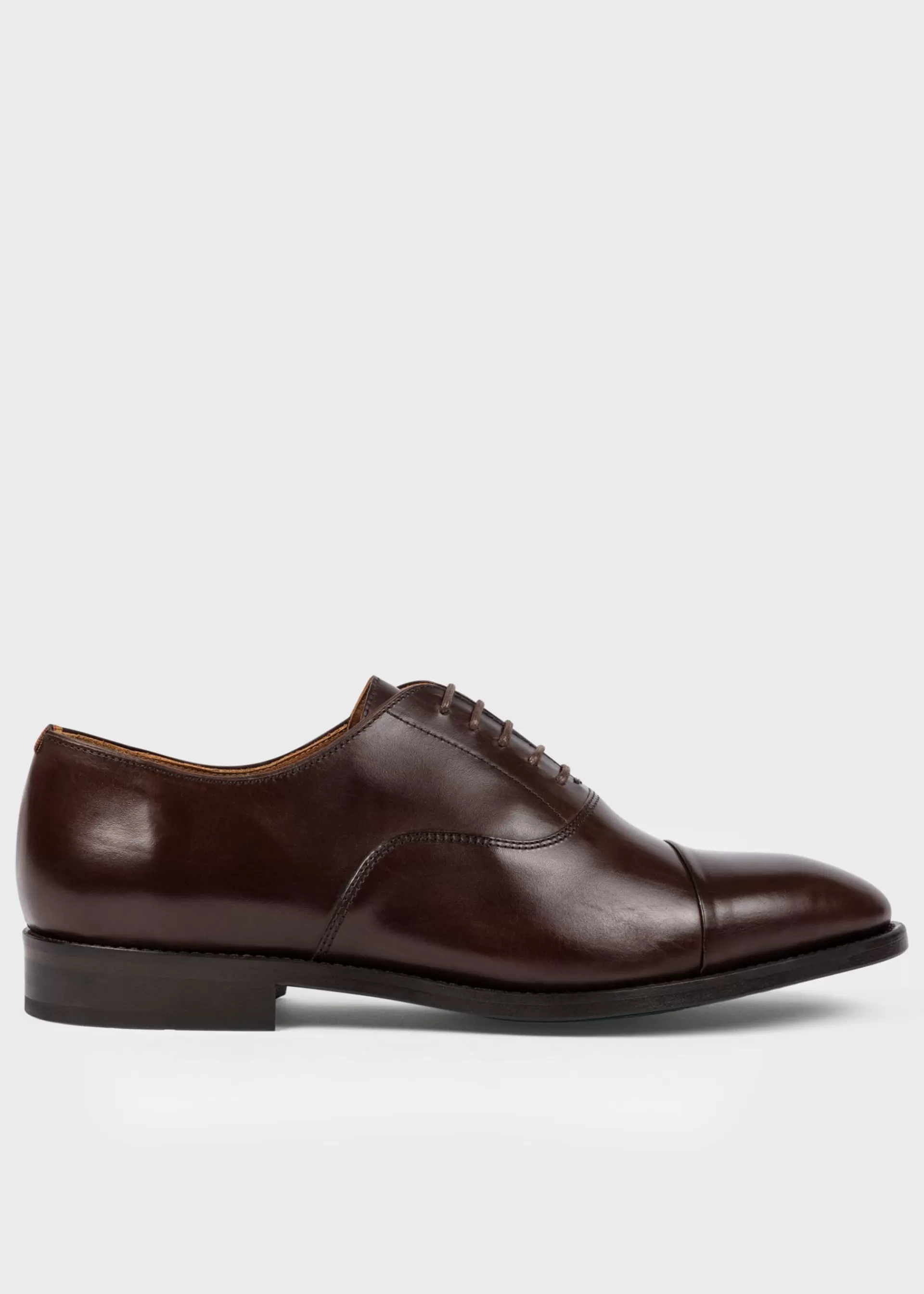 Chocolate Brown Leather 'Bari' Shoes>Paul Smith Cheap