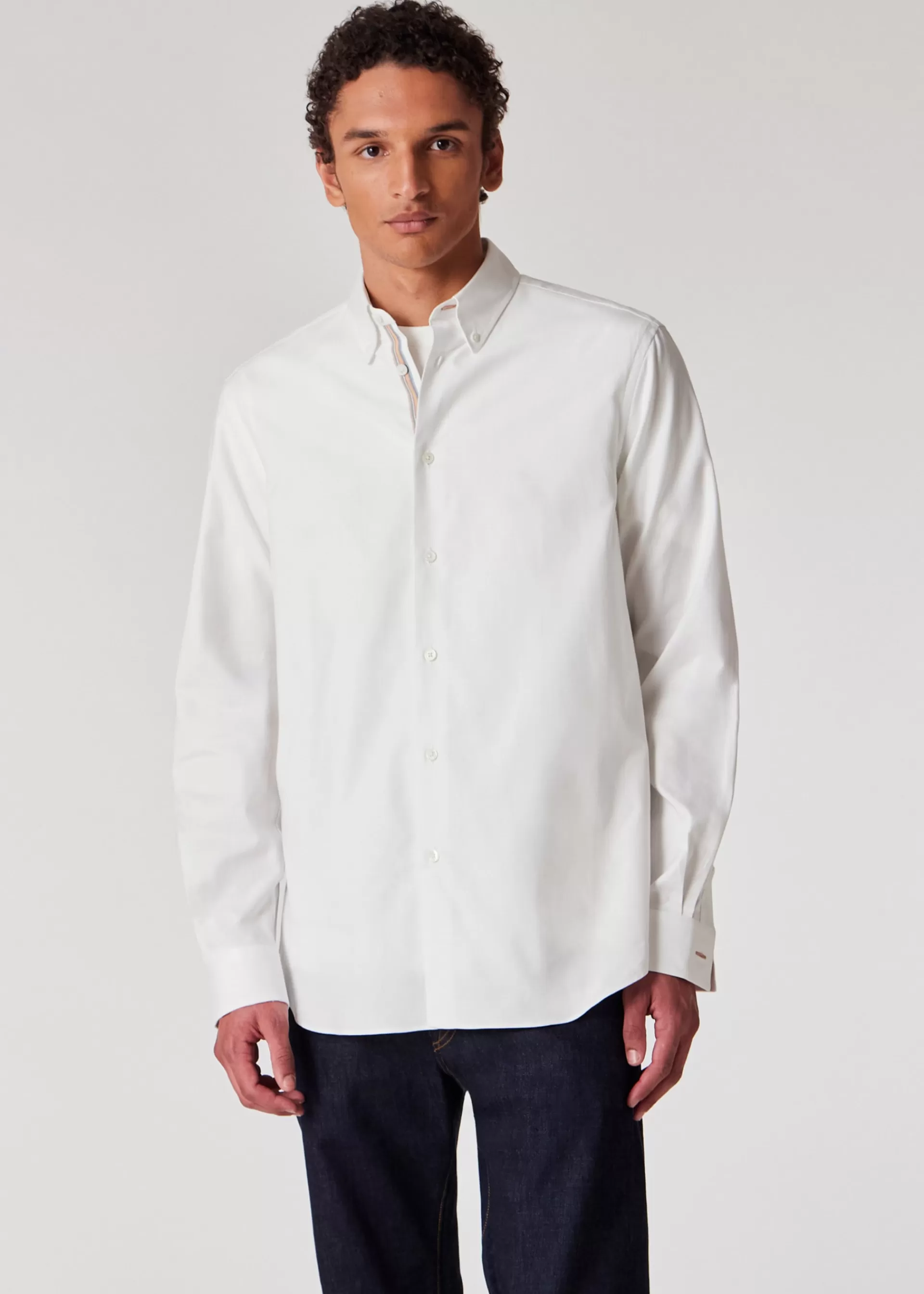 Classic-Fit Oxford Cotton Button-Down Shirt>Paul Smith Hot