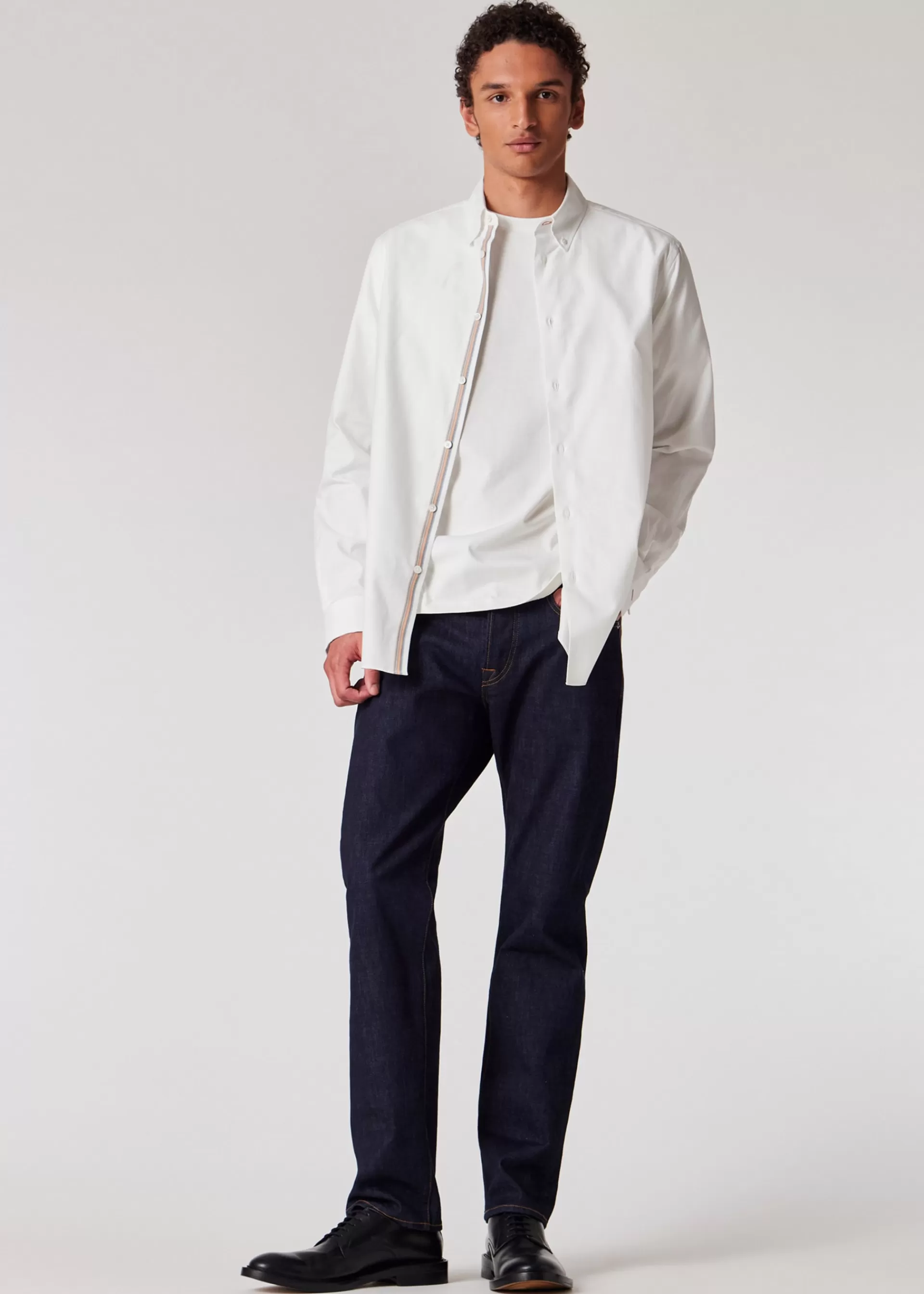 Classic-Fit Oxford Cotton Button-Down Shirt>Paul Smith Hot