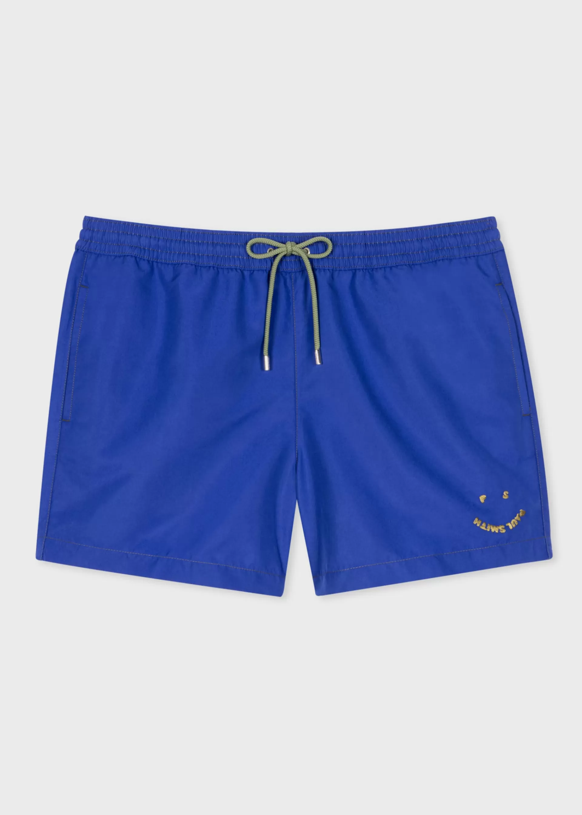 Cobalt Blue 'Happy' Swim Shorts>Paul Smith Shop