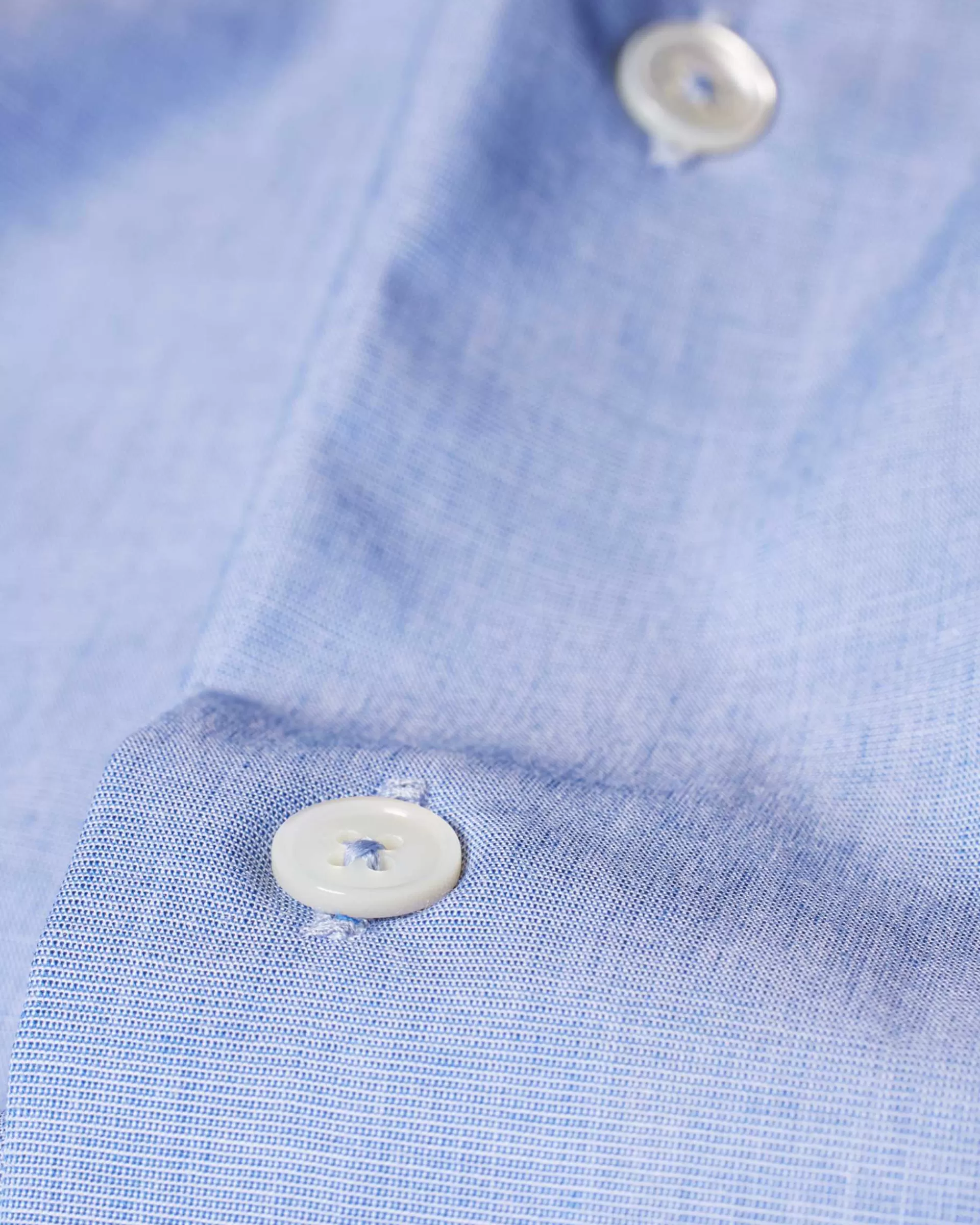Cornflower Tailored-Fit Pale Cotton Shirt>Paul Smith Discount