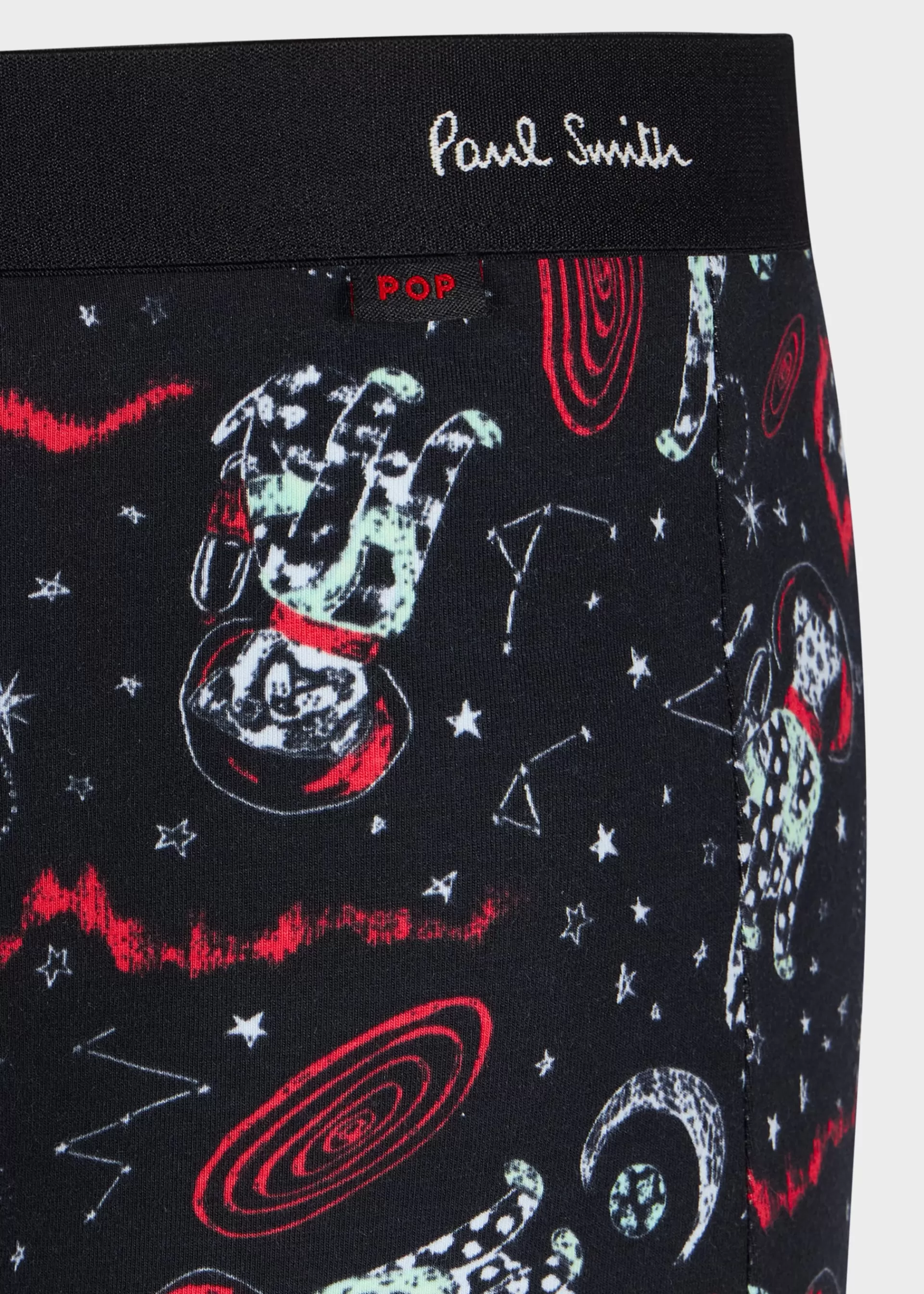Cotton 'Dogs in Space' Print Boxer Briefs>Paul Smith New