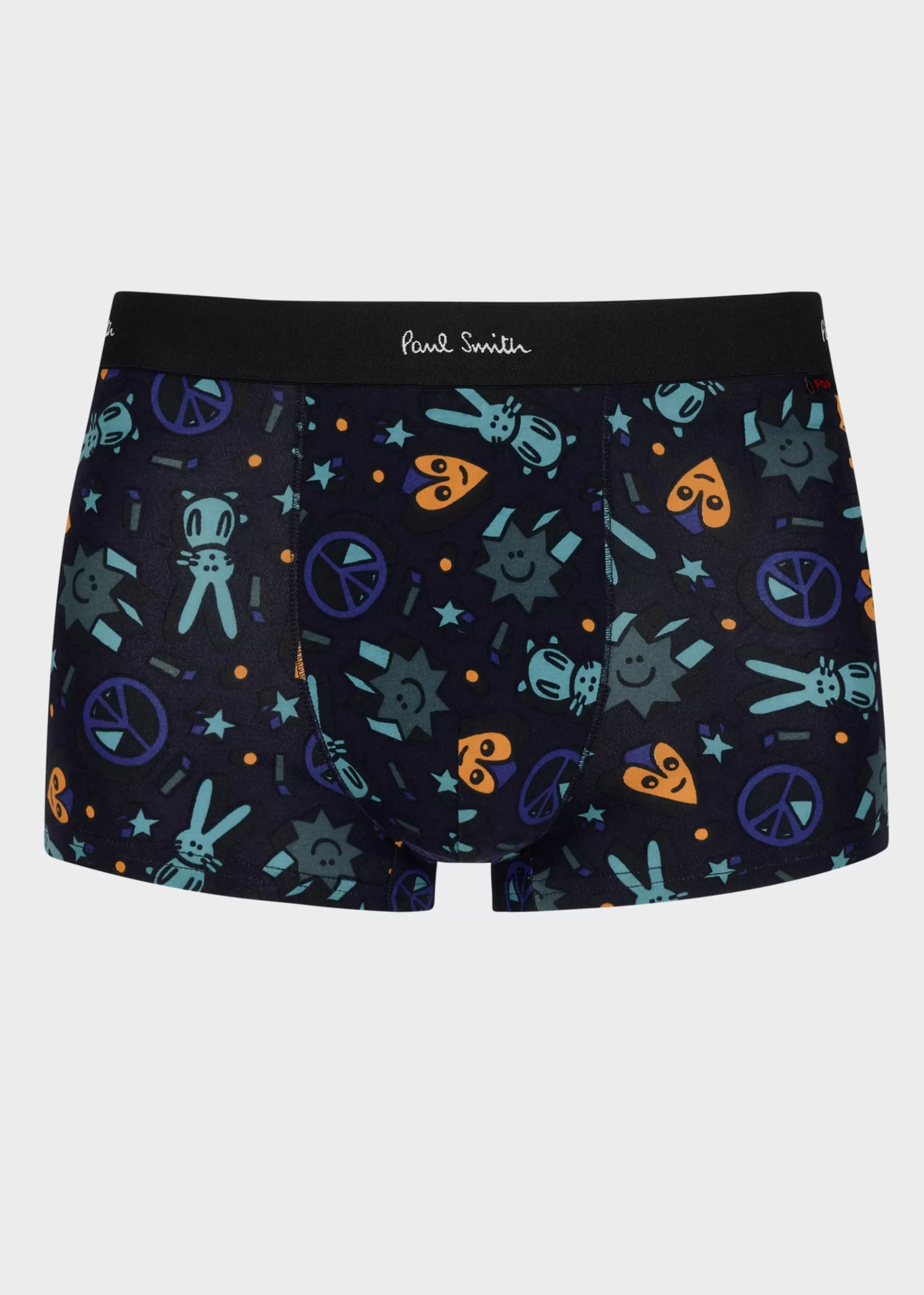 Cotton 'Pop Bunny World' Print Boxer Briefs>Paul Smith Best Sale