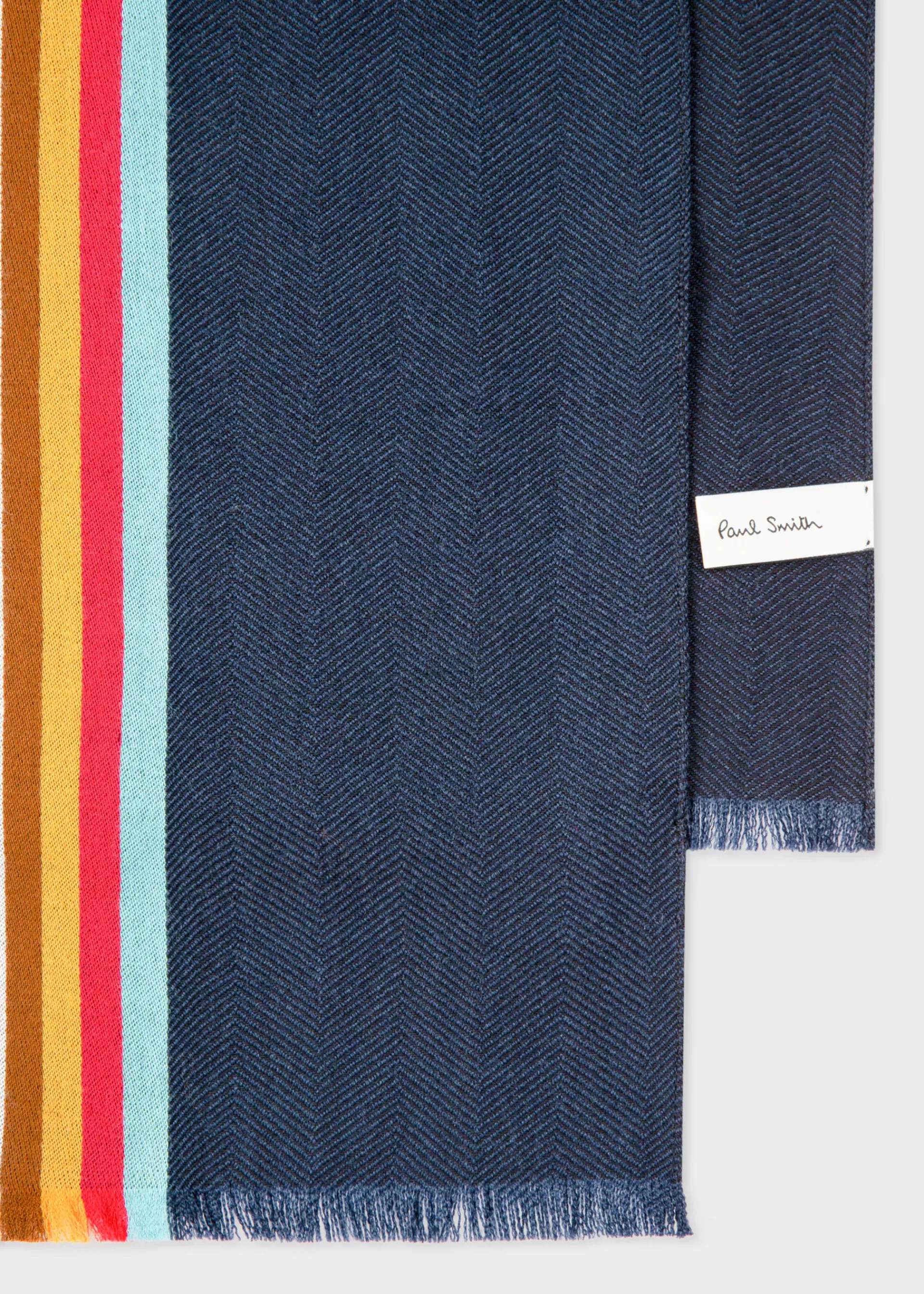 Dark Central Multi Stripe Scarf>Paul Smith Outlet